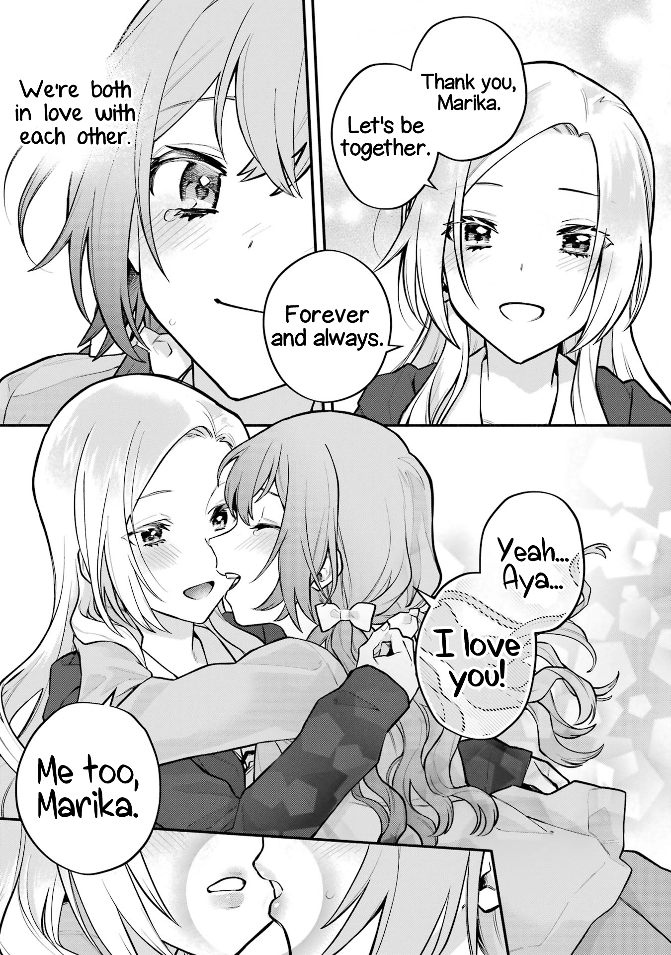 Halaman dari Onna Doushi toka Arienai desho to Iiharu Onnanoko wo, Hyakunichikan de Tetteiteki ni Otosu Yuri no Ohanashi Chapter 10