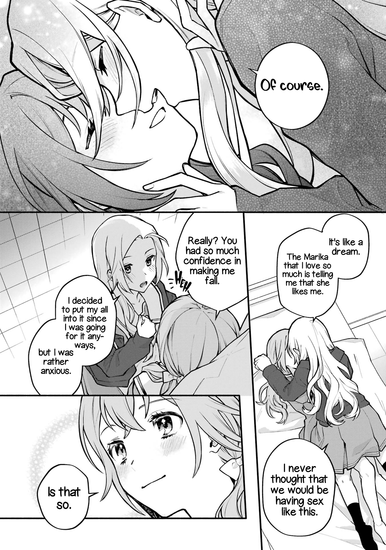 Halaman dari Onna Doushi toka Arienai desho to Iiharu Onnanoko wo, Hyakunichikan de Tetteiteki ni Otosu Yuri no Ohanashi Chapter 10