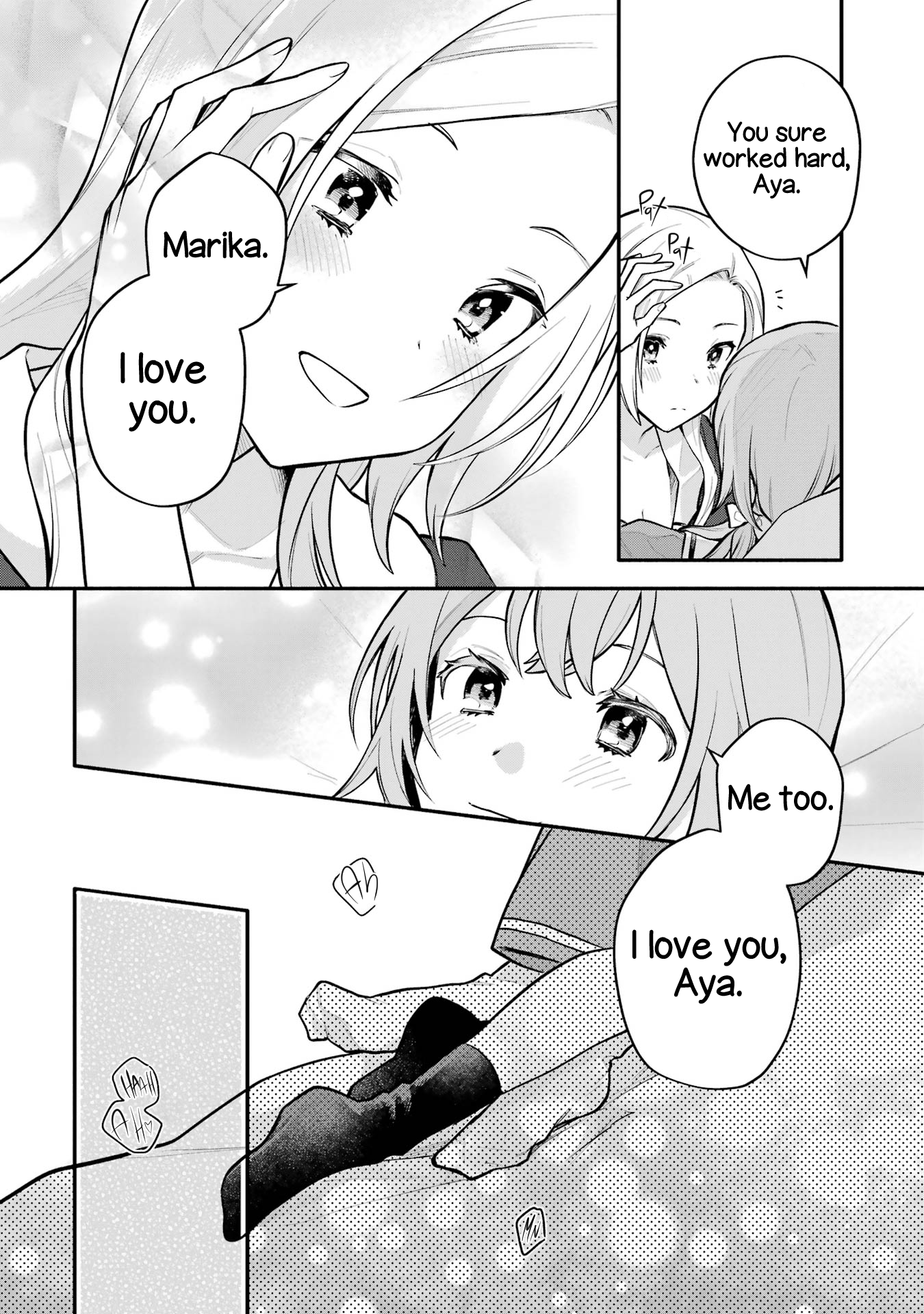 Halaman dari Onna Doushi toka Arienai desho to Iiharu Onnanoko wo, Hyakunichikan de Tetteiteki ni Otosu Yuri no Ohanashi Chapter 10