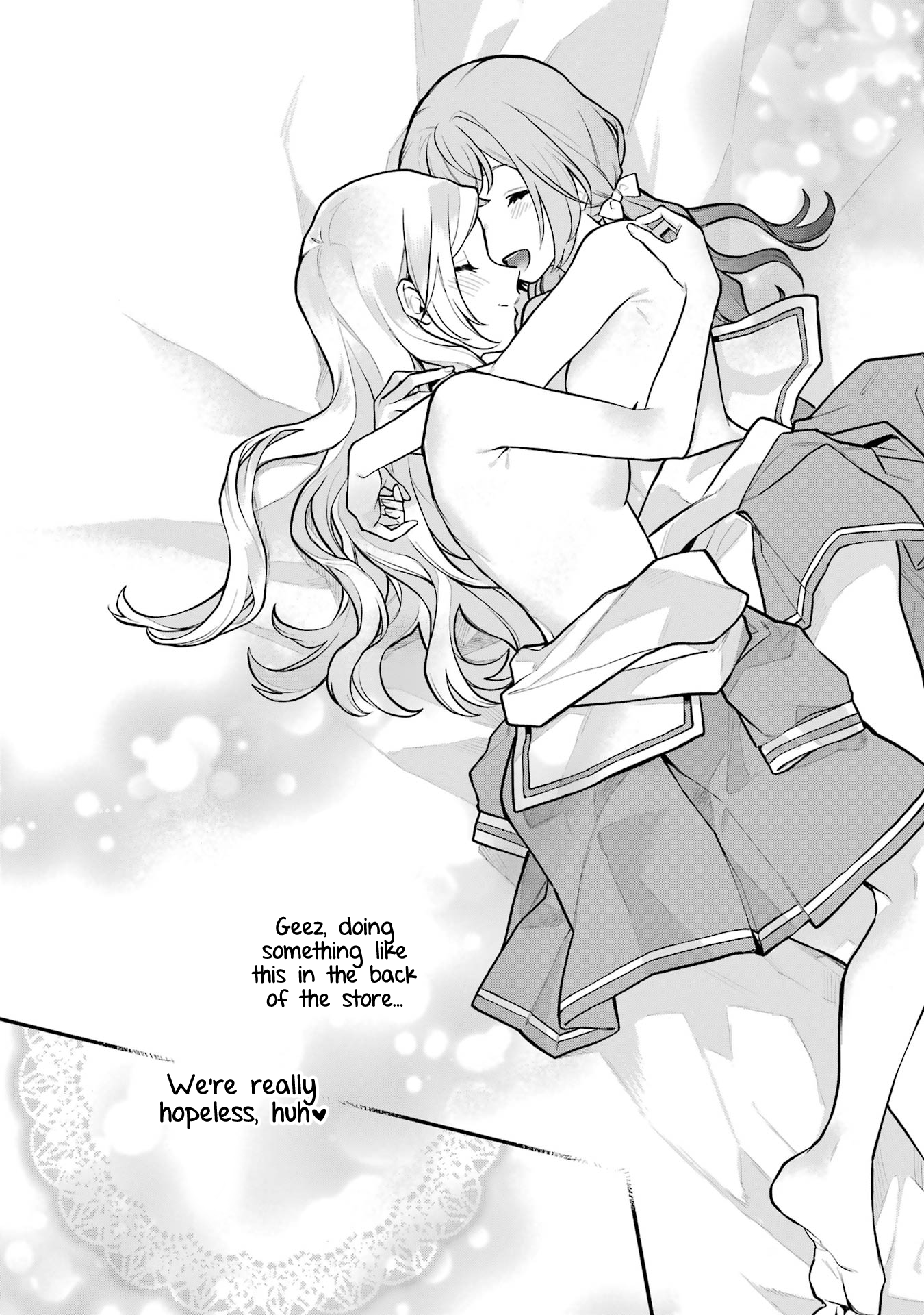 Halaman dari Onna Doushi toka Arienai desho to Iiharu Onnanoko wo, Hyakunichikan de Tetteiteki ni Otosu Yuri no Ohanashi Chapter 10