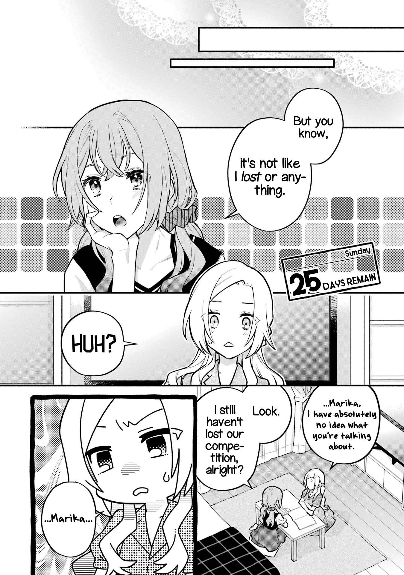 Halaman dari Onna Doushi toka Arienai desho to Iiharu Onnanoko wo, Hyakunichikan de Tetteiteki ni Otosu Yuri no Ohanashi Chapter 10