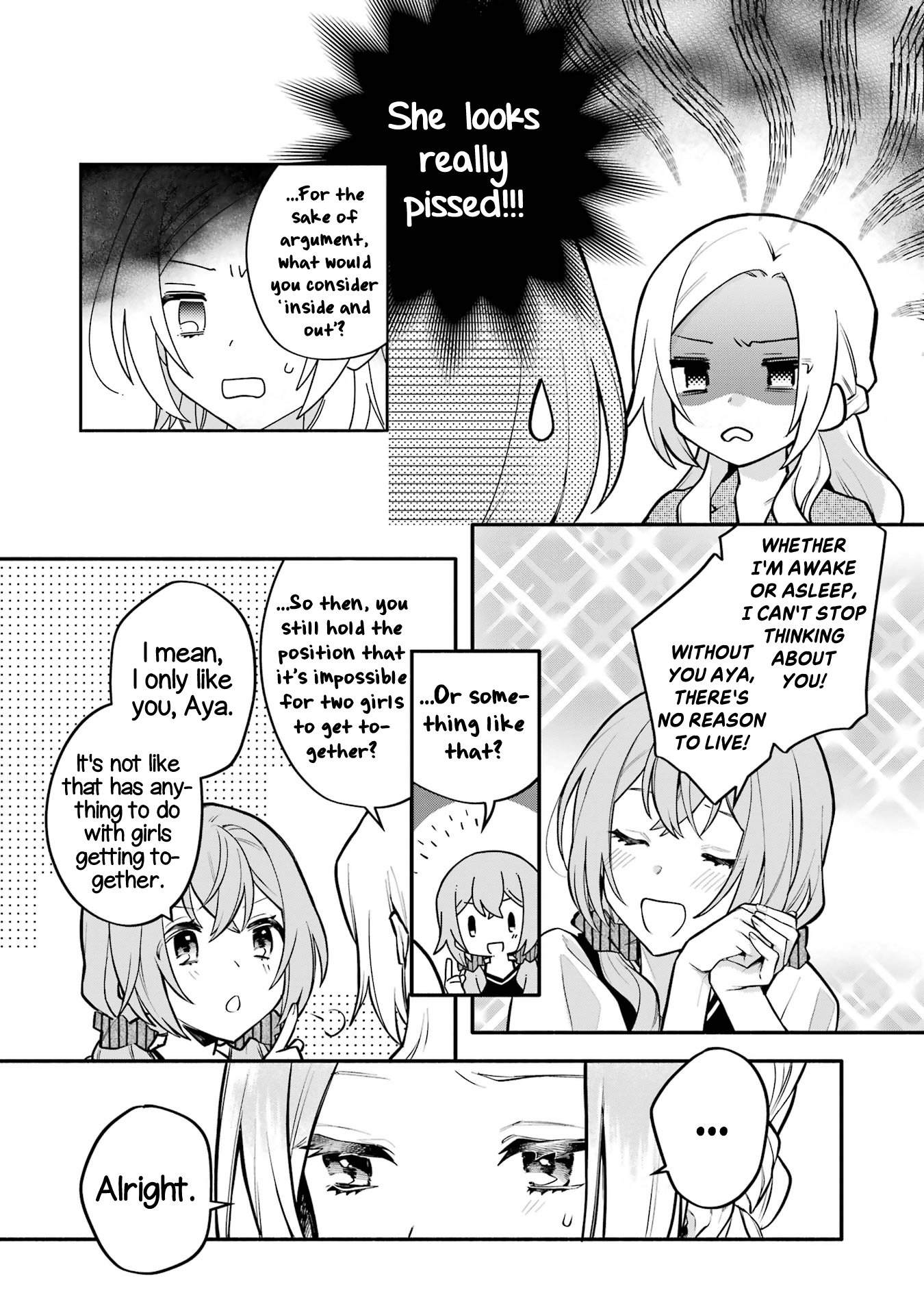 Halaman dari Onna Doushi toka Arienai desho to Iiharu Onnanoko wo, Hyakunichikan de Tetteiteki ni Otosu Yuri no Ohanashi Chapter 10