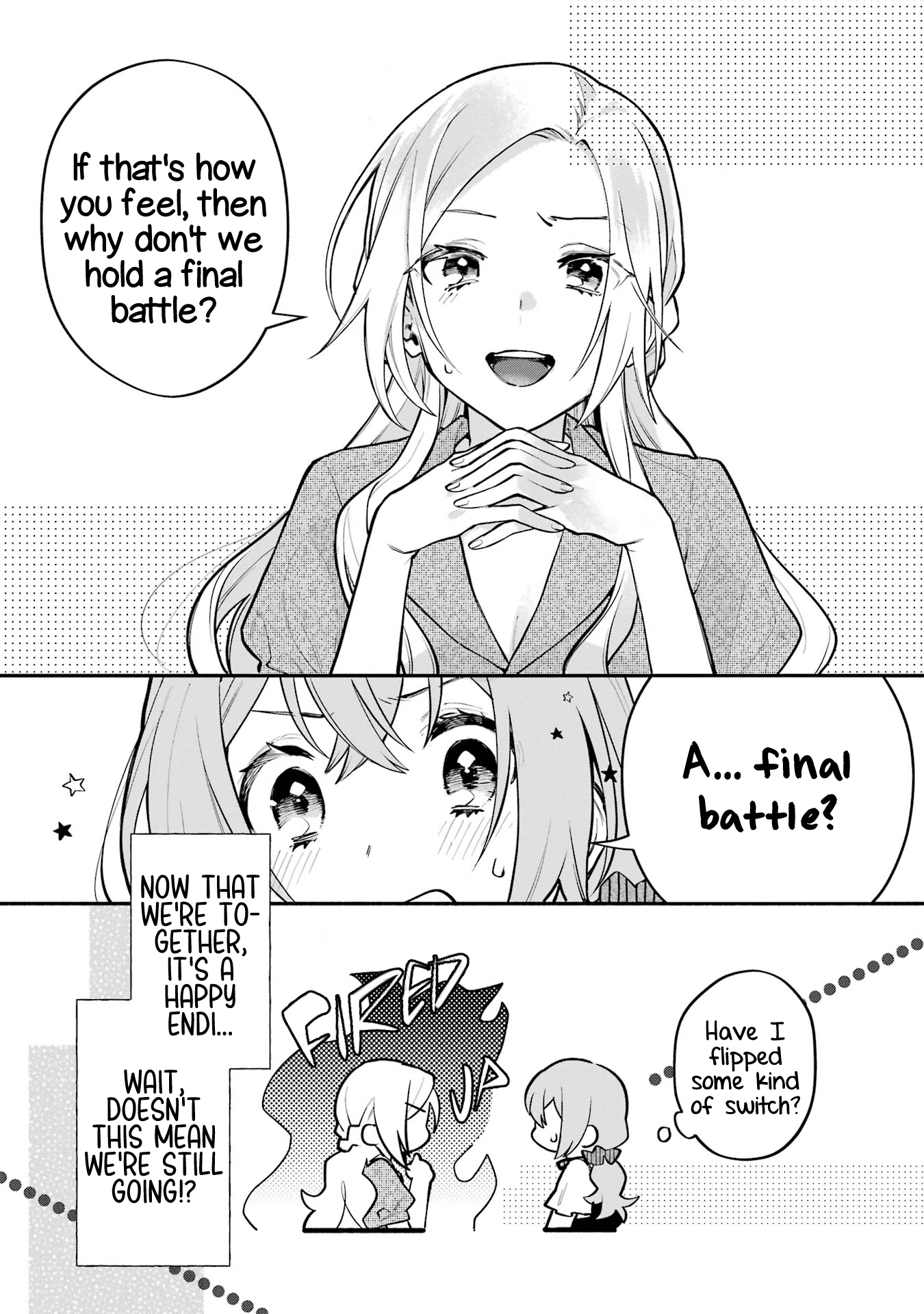 Halaman dari Onna Doushi toka Arienai desho to Iiharu Onnanoko wo, Hyakunichikan de Tetteiteki ni Otosu Yuri no Ohanashi Chapter 10