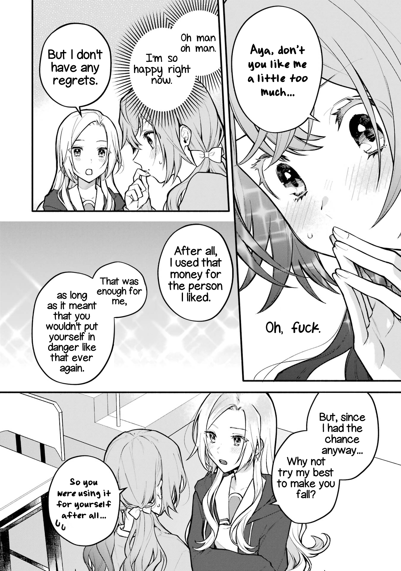 Halaman dari Onna Doushi toka Arienai desho to Iiharu Onnanoko wo, Hyakunichikan de Tetteiteki ni Otosu Yuri no Ohanashi Chapter 10