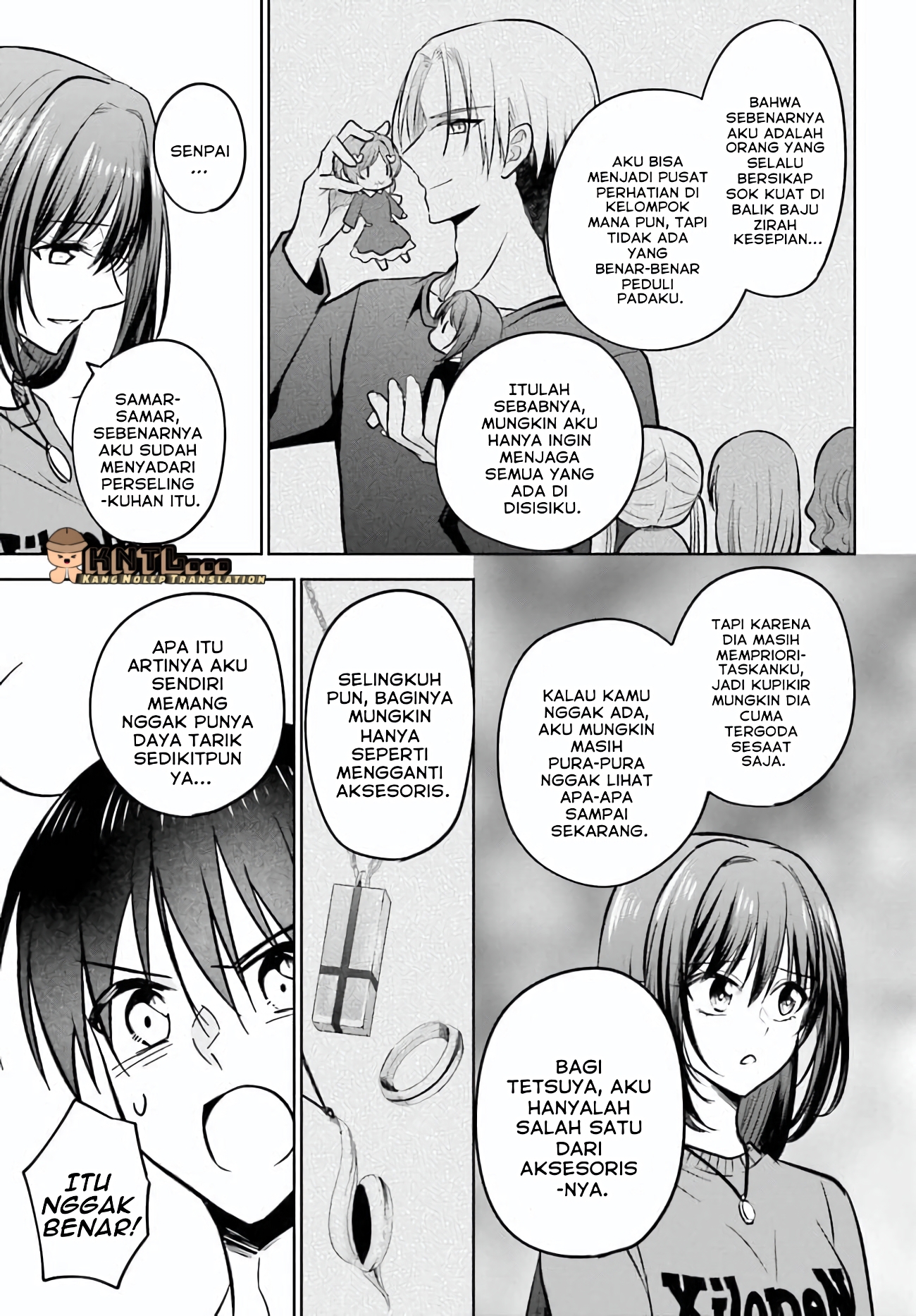 Kanojo ga Senpai ni NTR-reta node, Senpai no Kanojo wo NTR-masu Chapter 10.2 - halaman 13