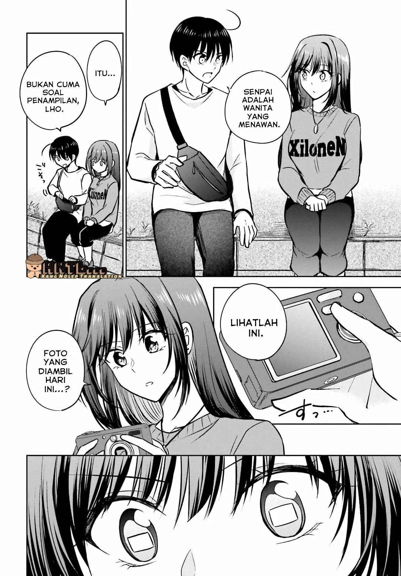 Kanojo ga Senpai ni NTR-reta node, Senpai no Kanojo wo NTR-masu Chapter 10.2 - halaman 14
