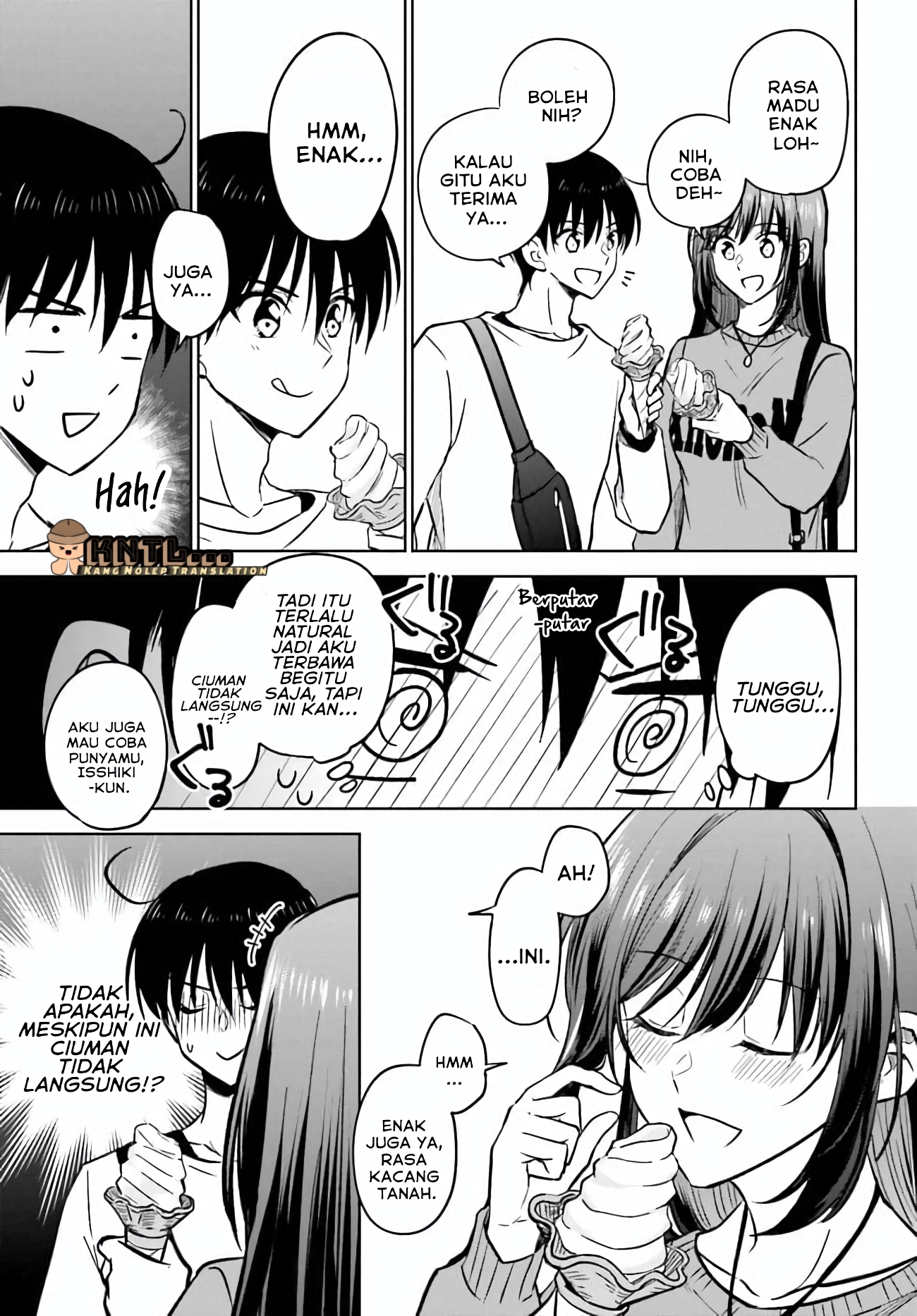 Kanojo ga Senpai ni NTR-reta node, Senpai no Kanojo wo NTR-masu Chapter 10.2 - halaman 9