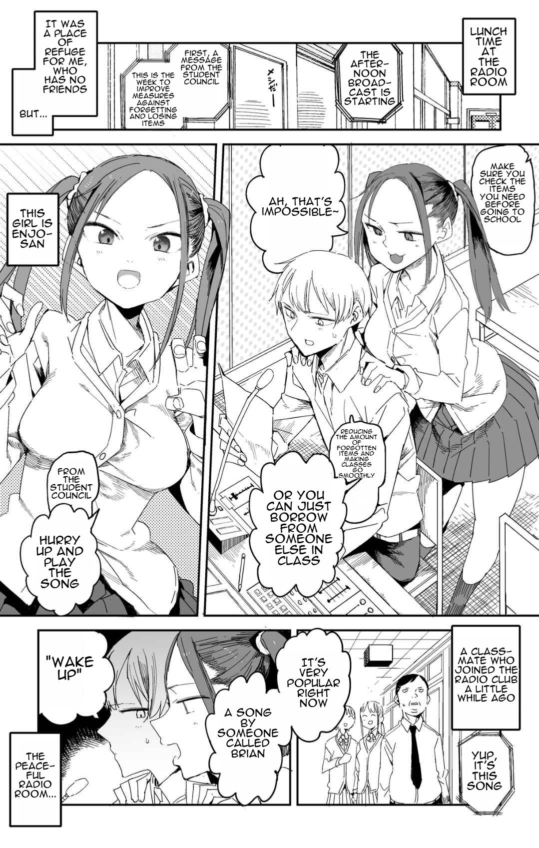 Halaman dari Oshimai Chapter 12