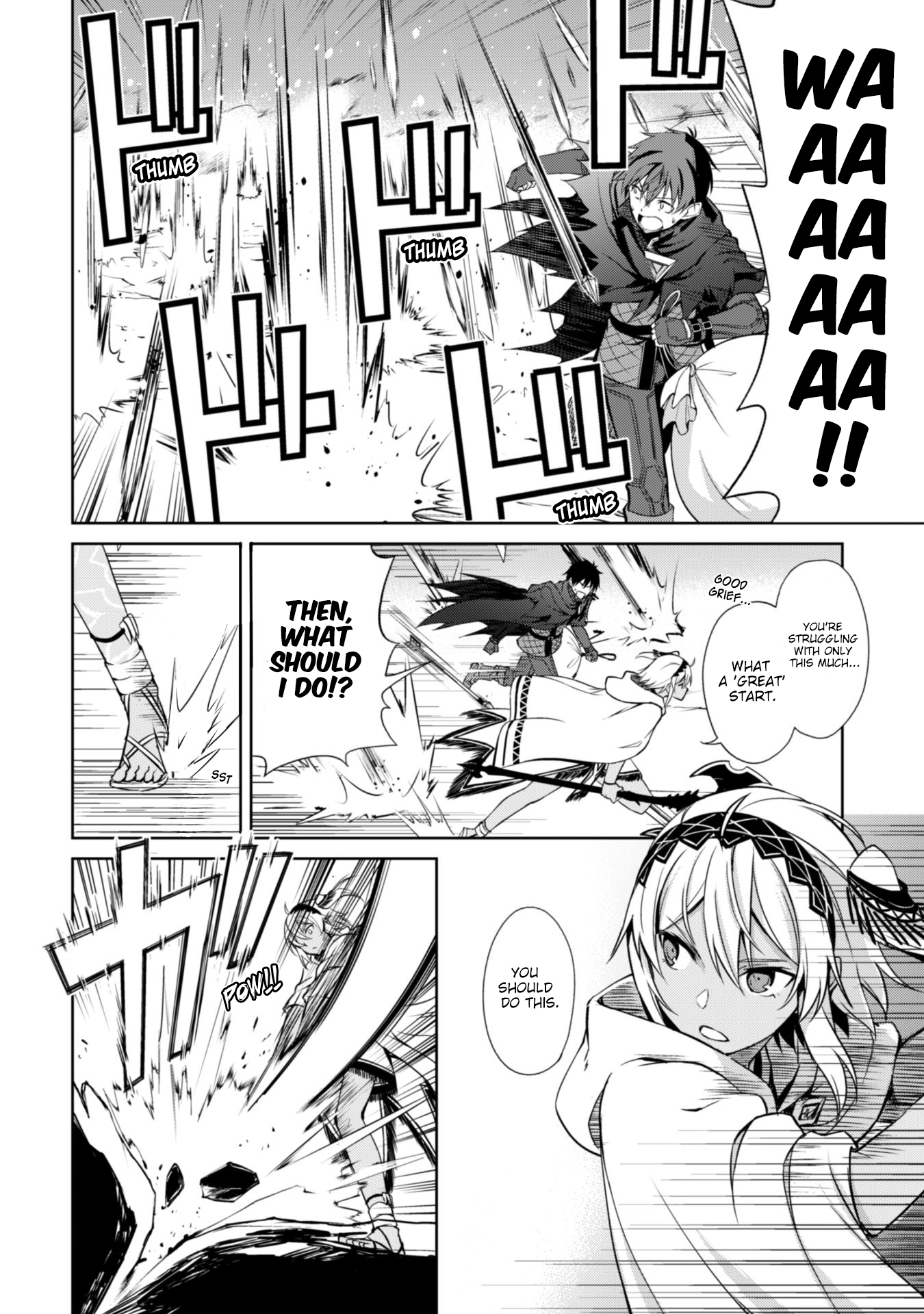 Halaman dari Boushoku no Berserk ~Ore dake Level to Iu Gainen wo Toppa suru~ Chapter 19