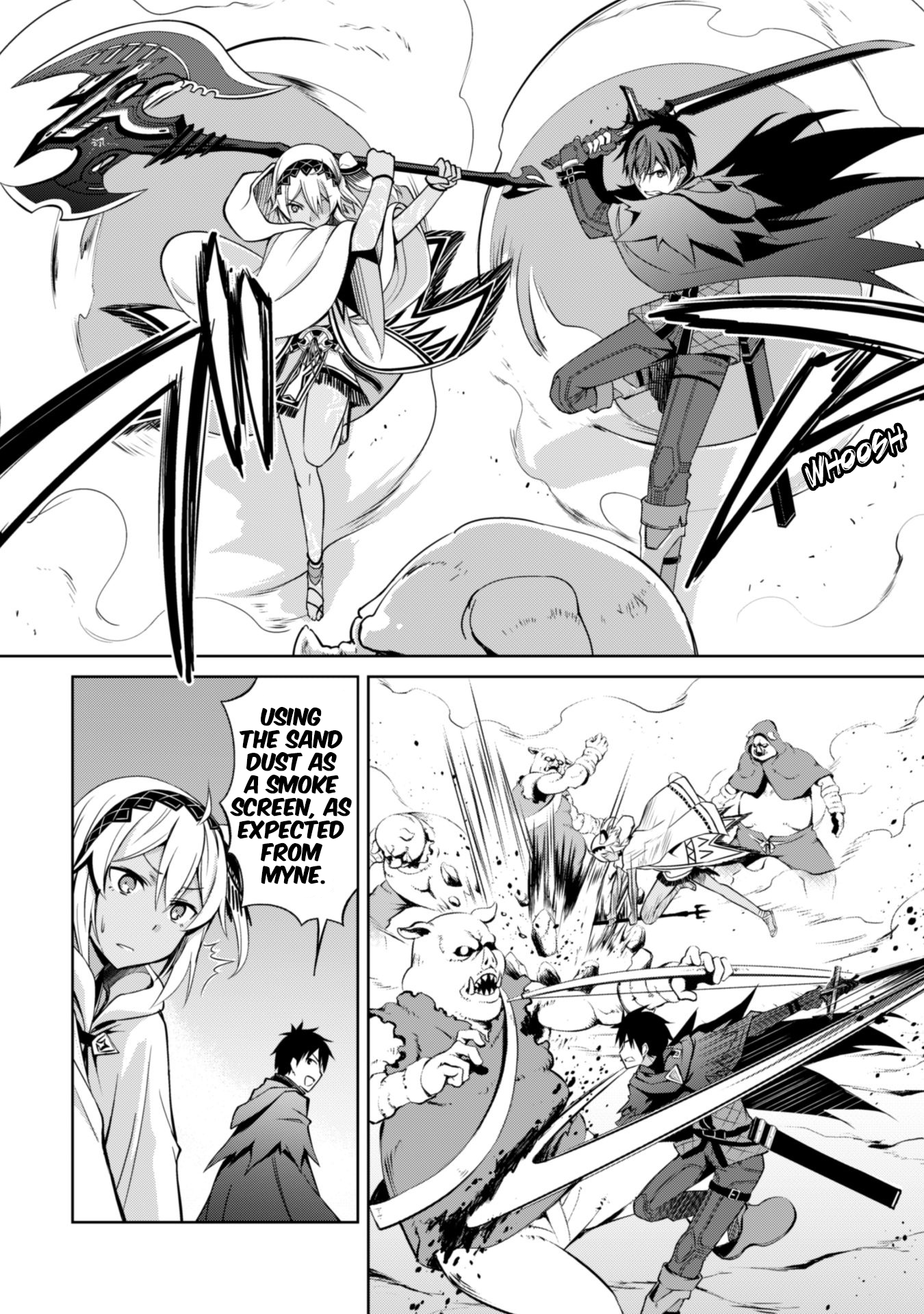 Halaman dari Boushoku no Berserk ~Ore dake Level to Iu Gainen wo Toppa suru~ Chapter 19