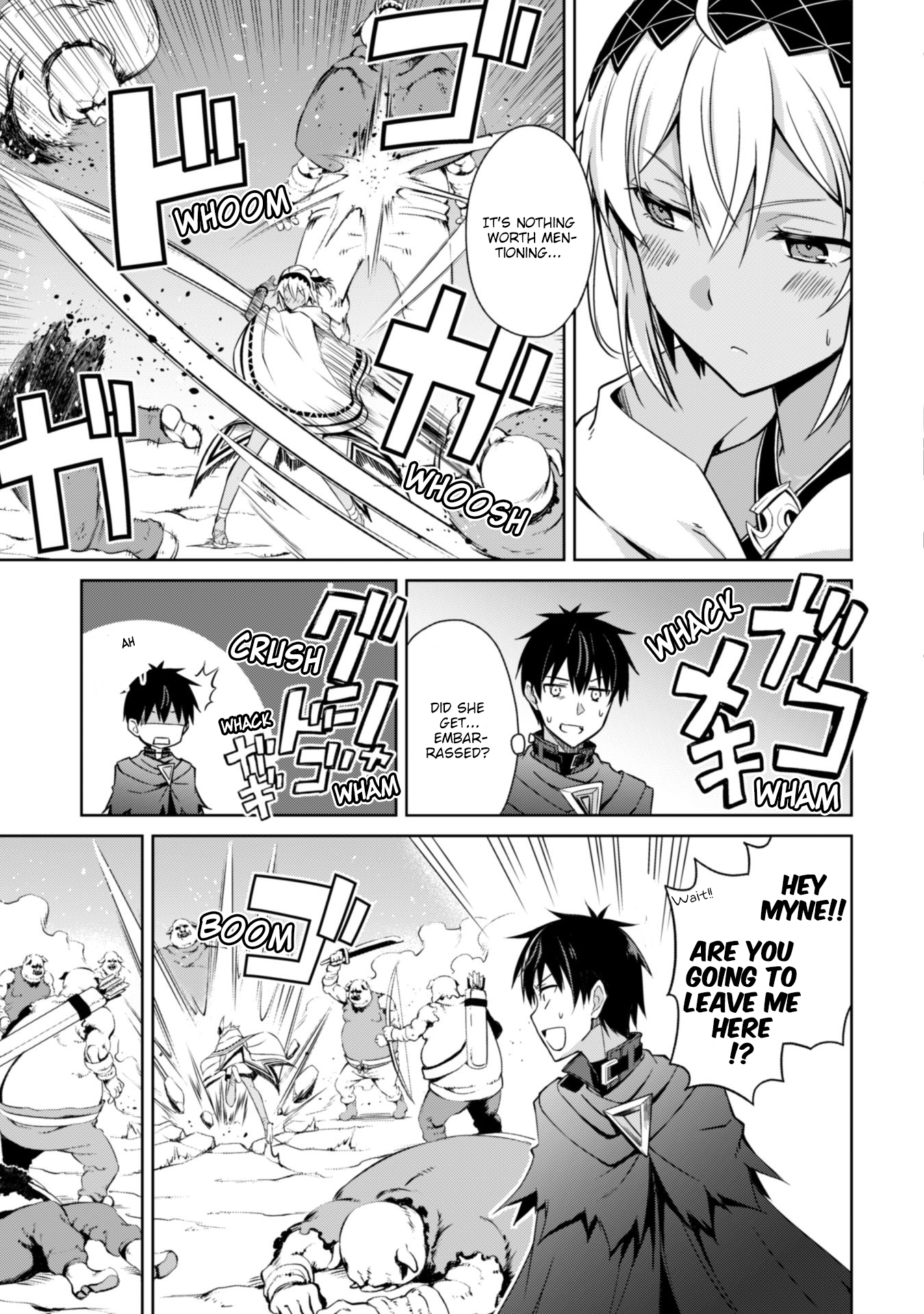 Halaman dari Boushoku no Berserk ~Ore dake Level to Iu Gainen wo Toppa suru~ Chapter 19