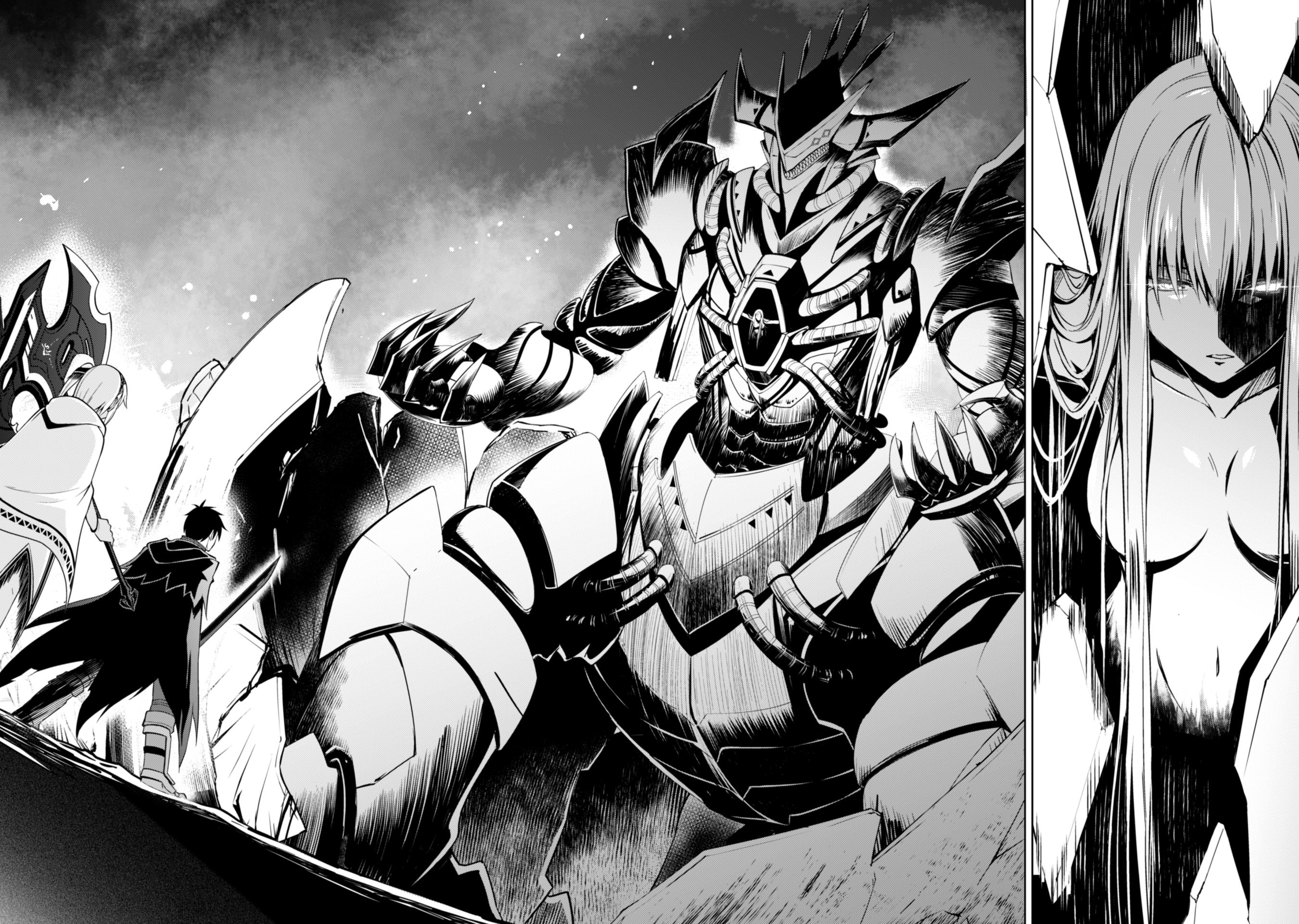 Halaman dari Boushoku no Berserk ~Ore dake Level to Iu Gainen wo Toppa suru~ Chapter 19