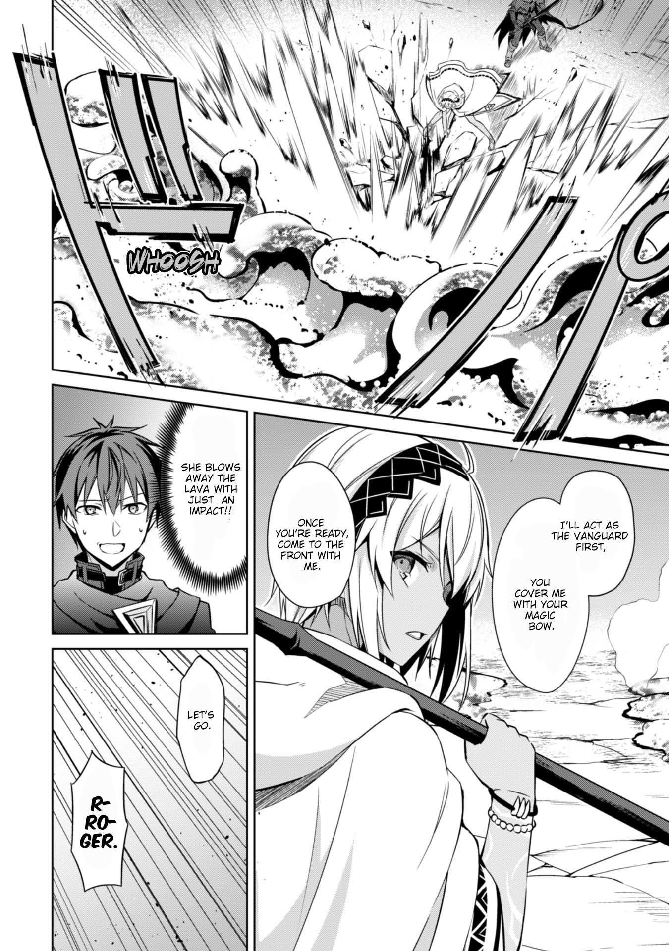 Halaman dari Boushoku no Berserk ~Ore dake Level to Iu Gainen wo Toppa suru~ Chapter 19