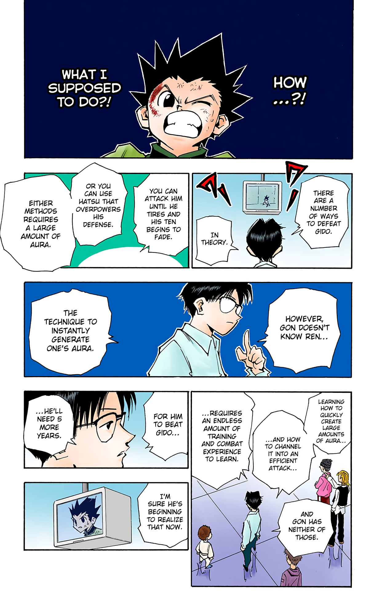 Halaman dari HUNTER x HUNTER (Official Colored) Chapter 50