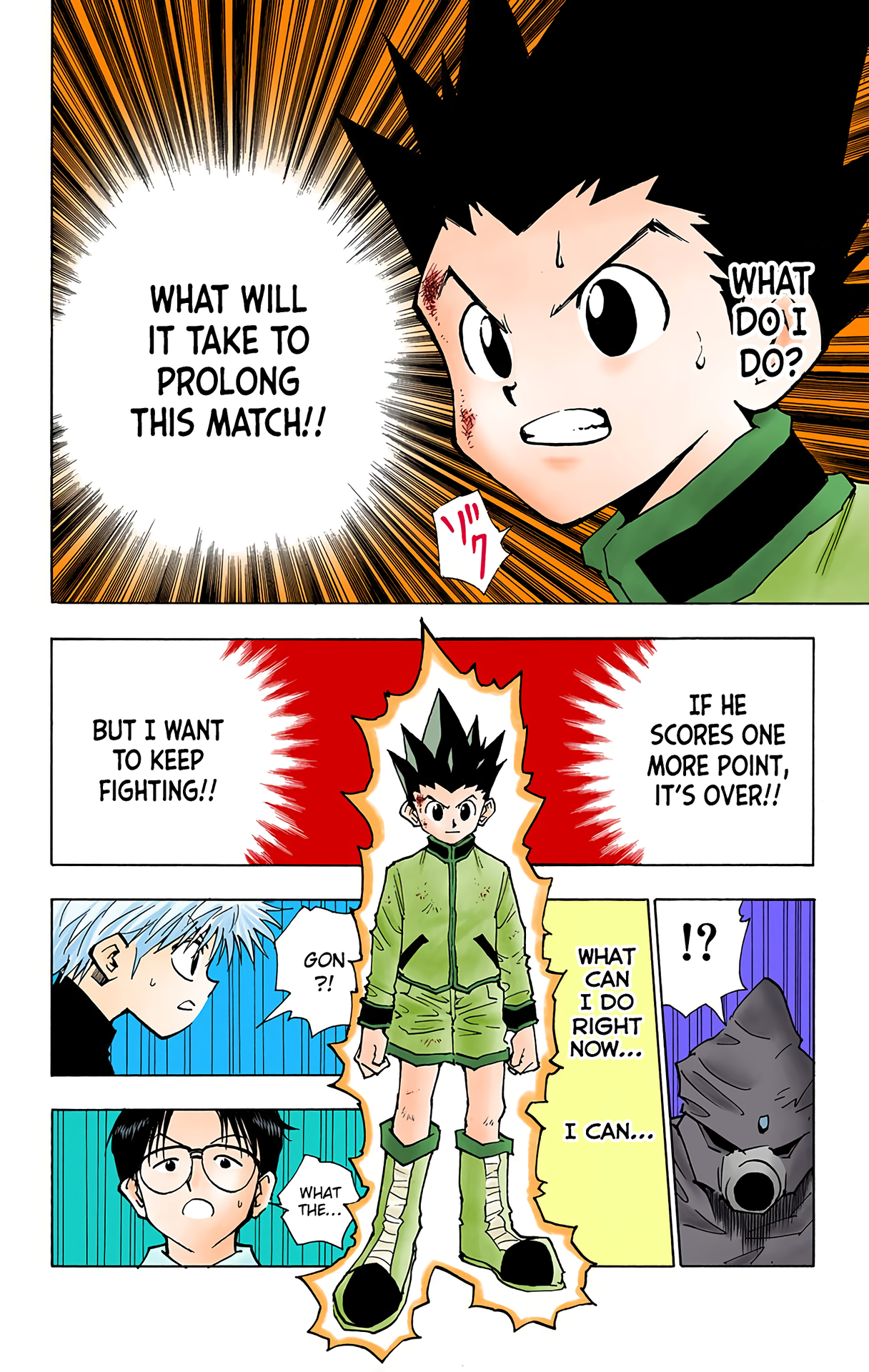 Halaman dari HUNTER x HUNTER (Official Colored) Chapter 50