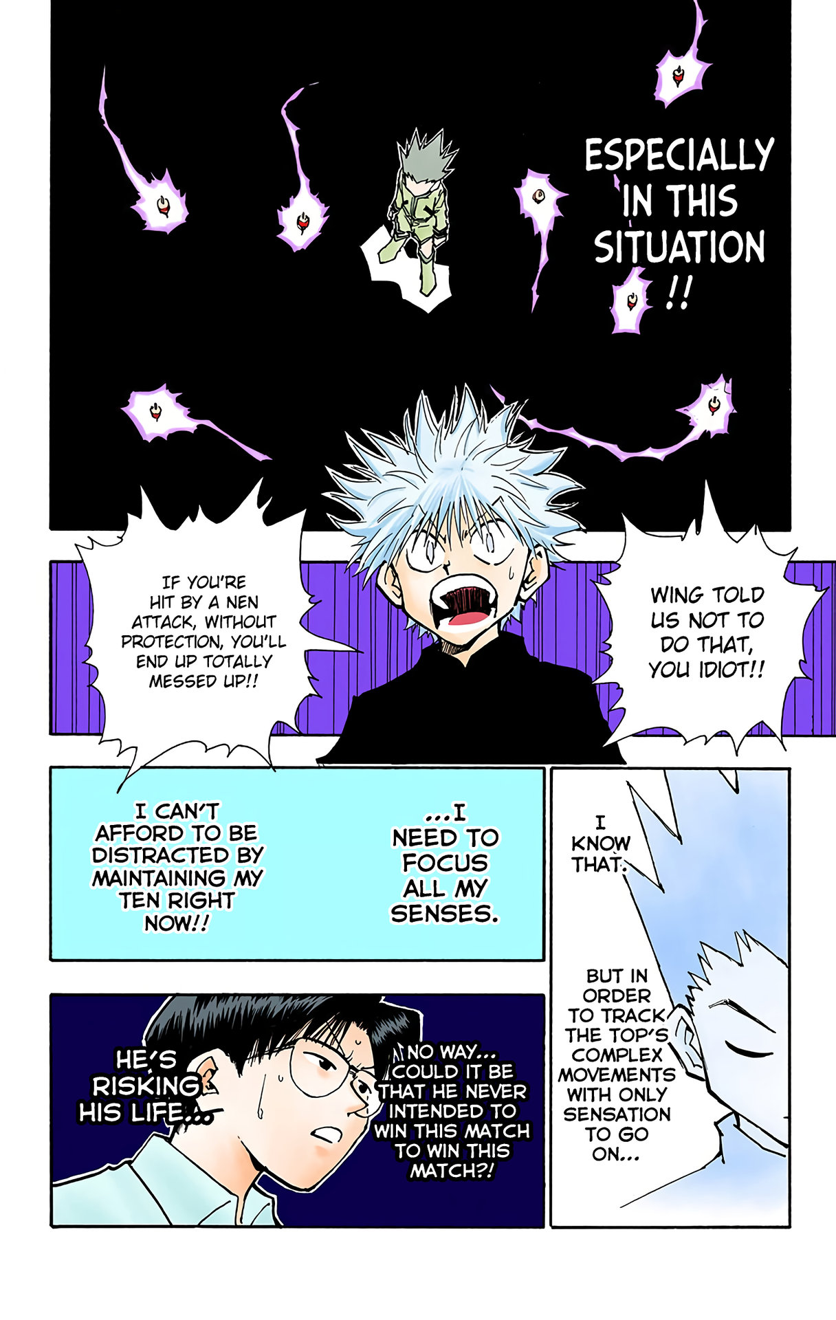 Halaman dari HUNTER x HUNTER (Official Colored) Chapter 50