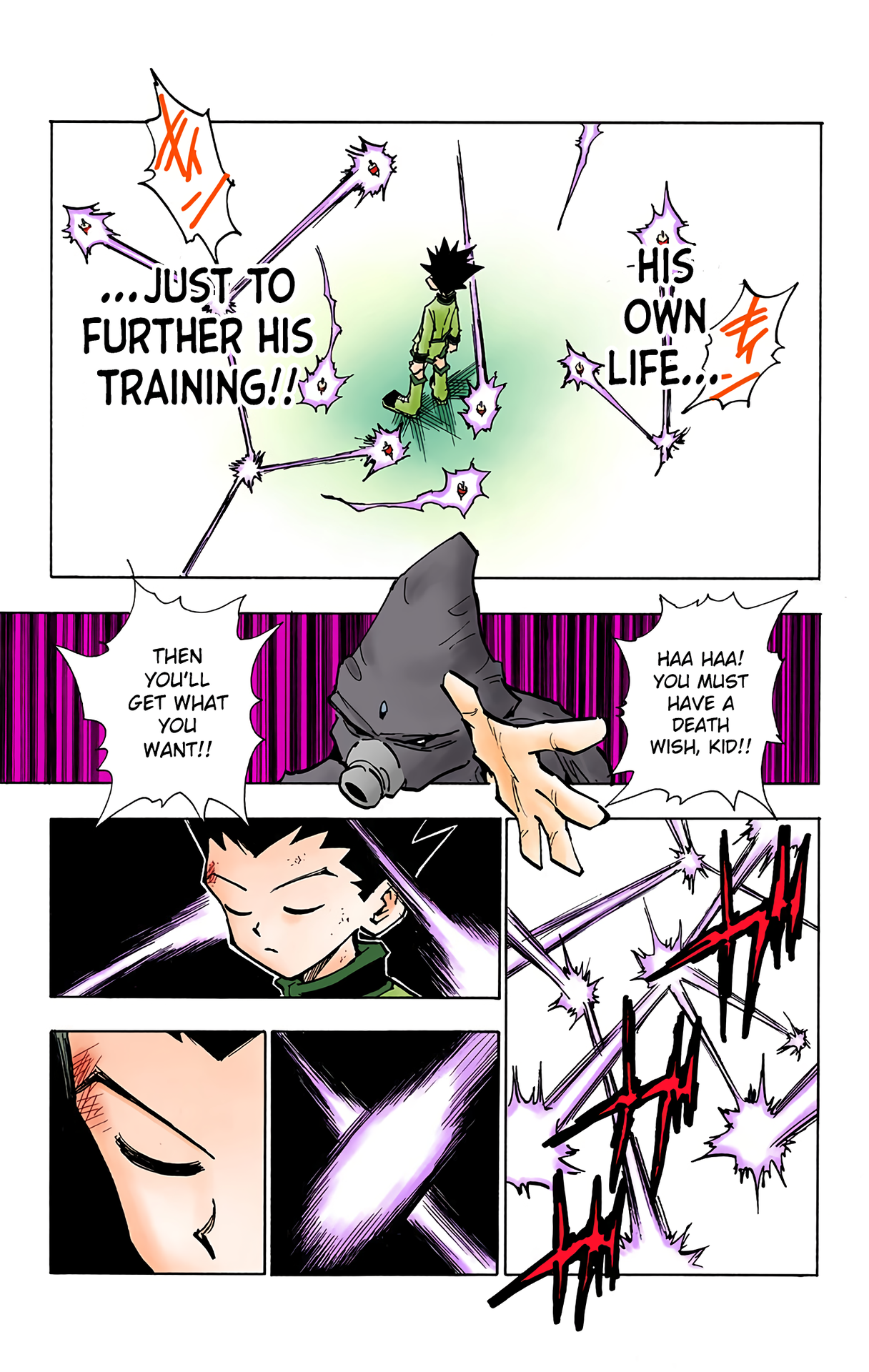 Halaman dari HUNTER x HUNTER (Official Colored) Chapter 50