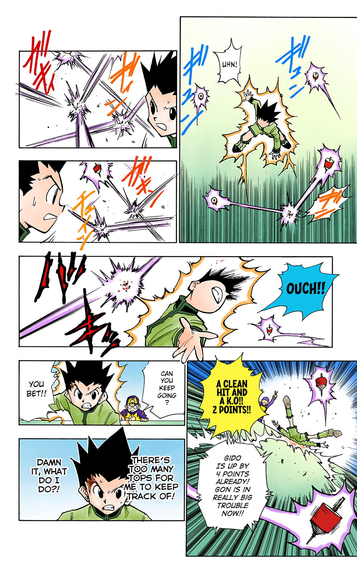 Halaman dari HUNTER x HUNTER (Official Colored) Chapter 50