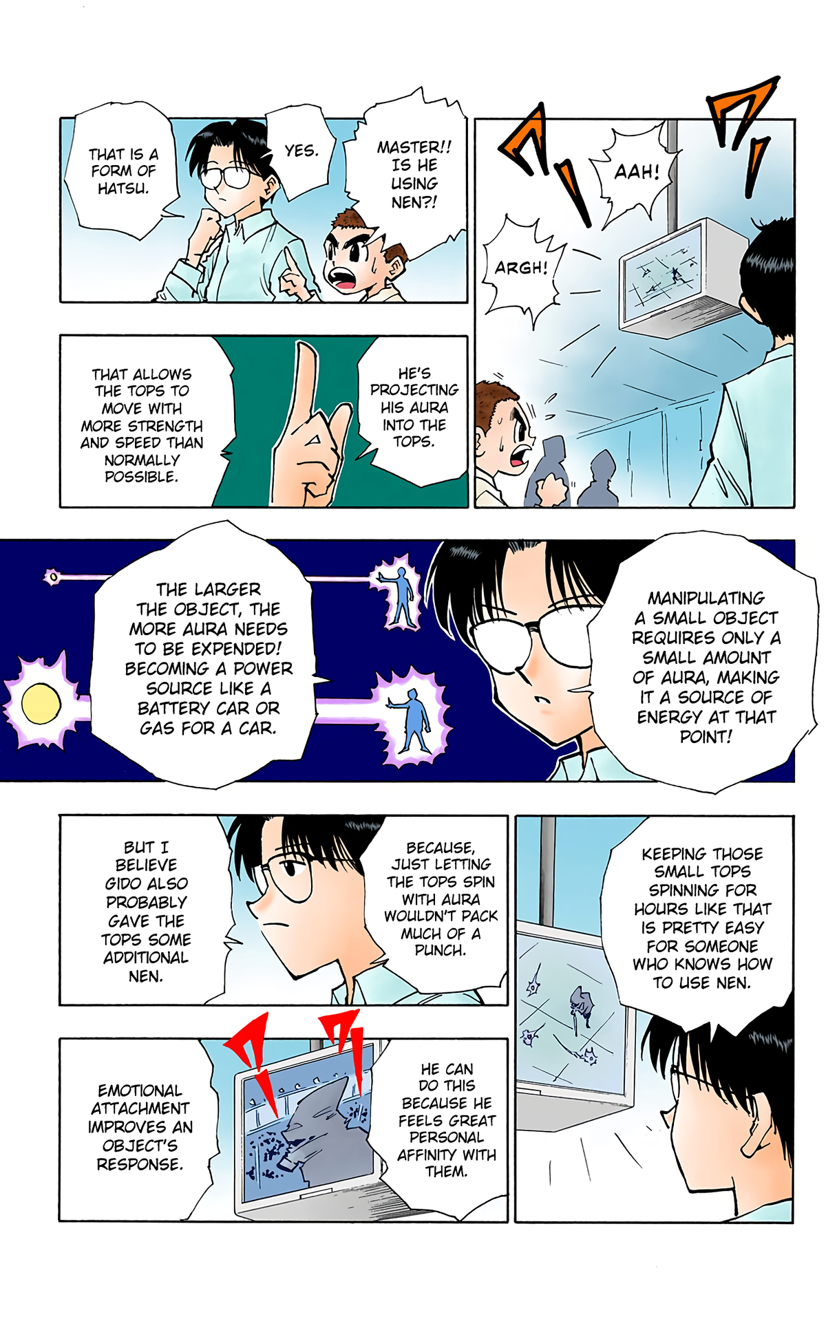 Halaman dari HUNTER x HUNTER (Official Colored) Chapter 50