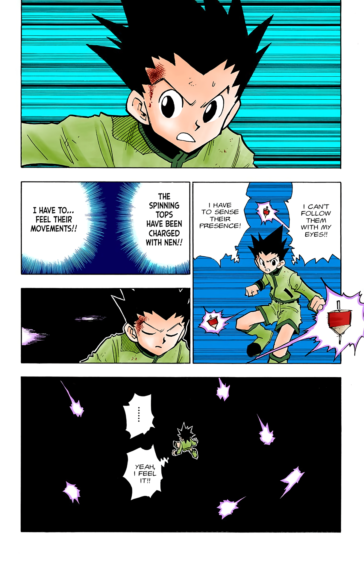 Halaman dari HUNTER x HUNTER (Official Colored) Chapter 50