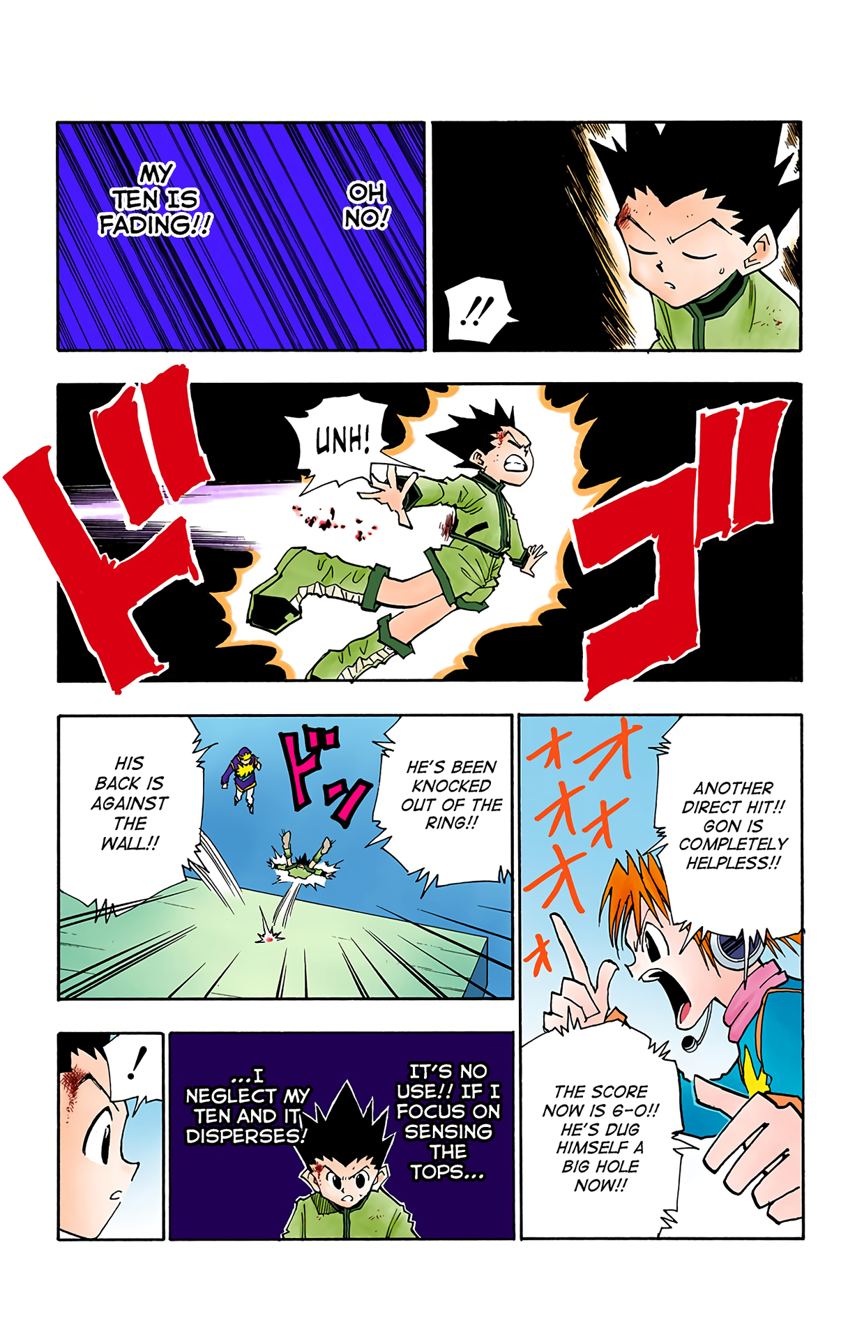 Halaman dari HUNTER x HUNTER (Official Colored) Chapter 50