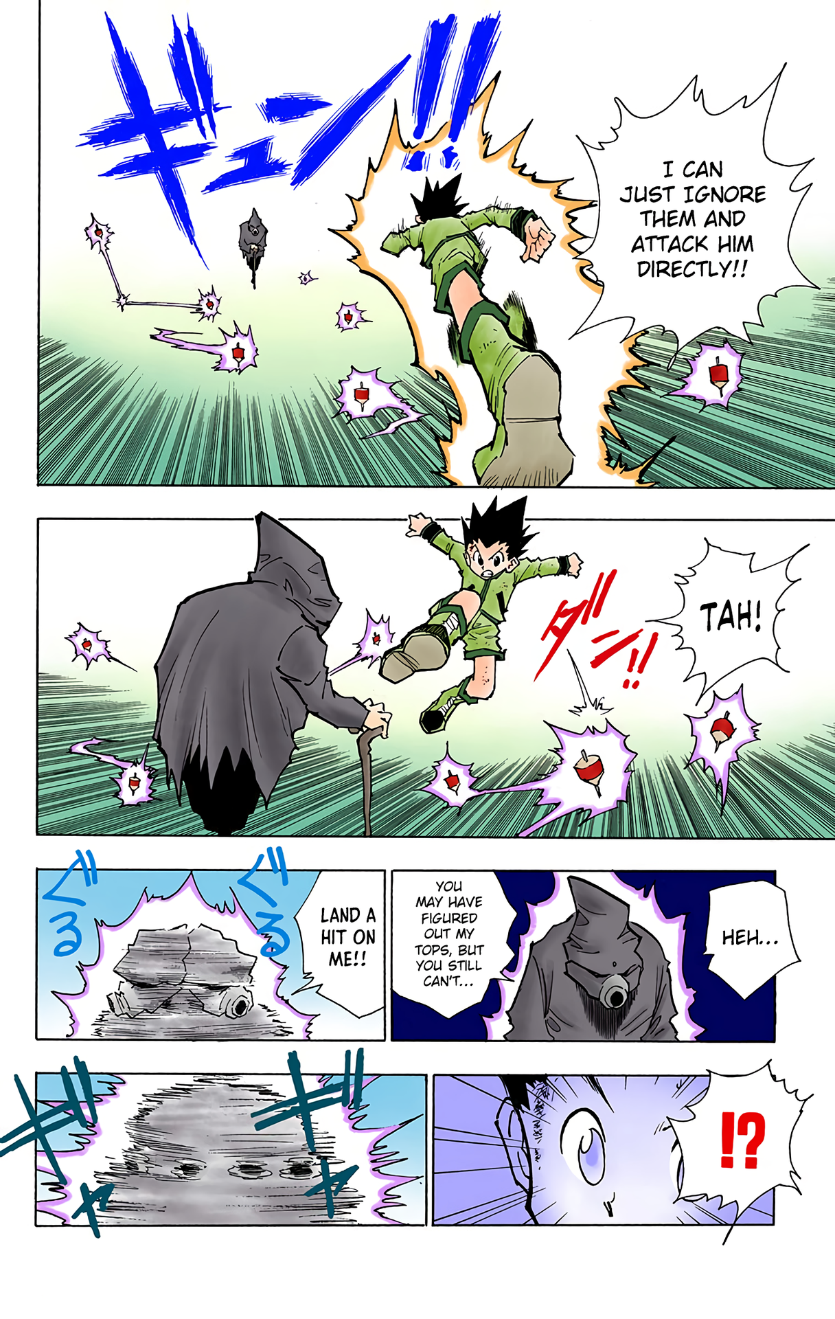 Halaman dari HUNTER x HUNTER (Official Colored) Chapter 50