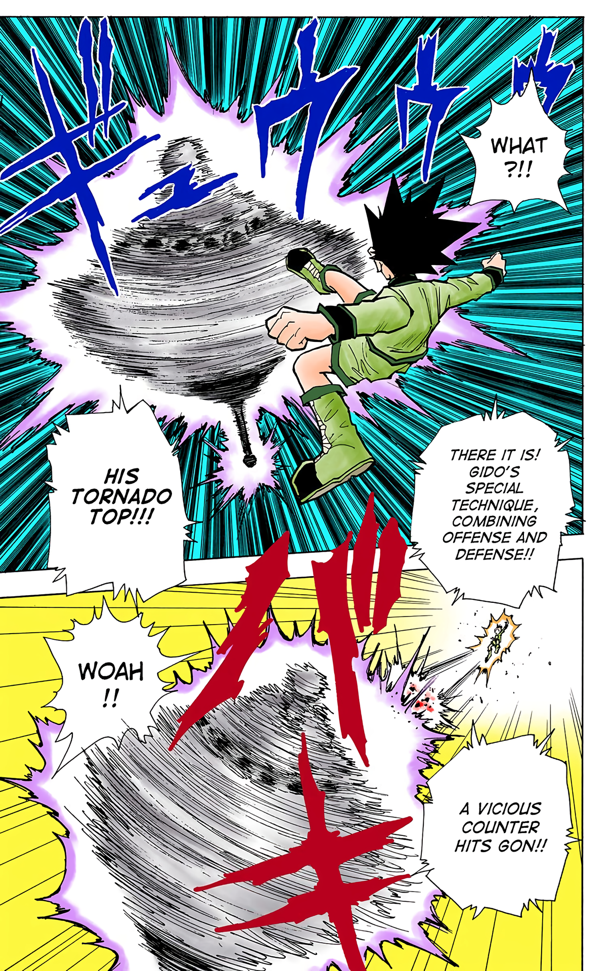 Halaman dari HUNTER x HUNTER (Official Colored) Chapter 50