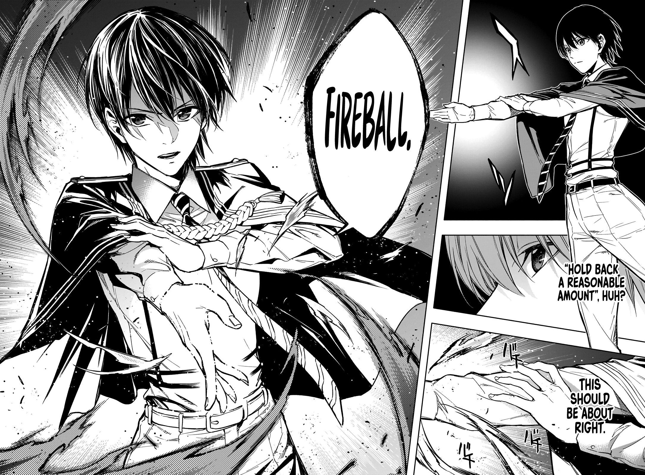 Halaman dari Ouritsu Mahou Gakuen no Saikasei ~Hinkongai Agari no Saikyou Mahoushi, Kizoku Darake no Gakuen de Musou Suru~ Chapter 19