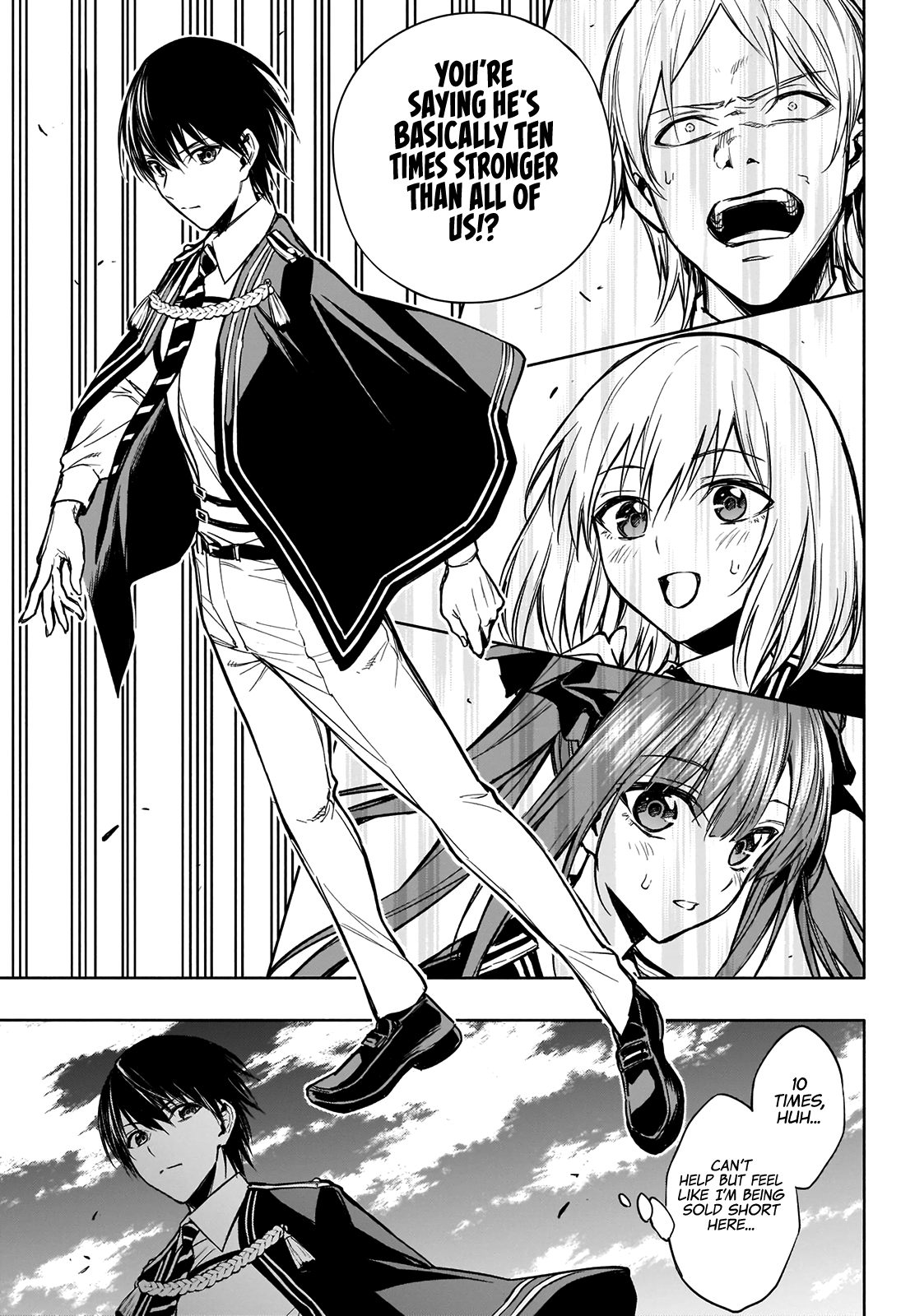 Halaman dari Ouritsu Mahou Gakuen no Saikasei ~Hinkongai Agari no Saikyou Mahoushi, Kizoku Darake no Gakuen de Musou Suru~ Chapter 19