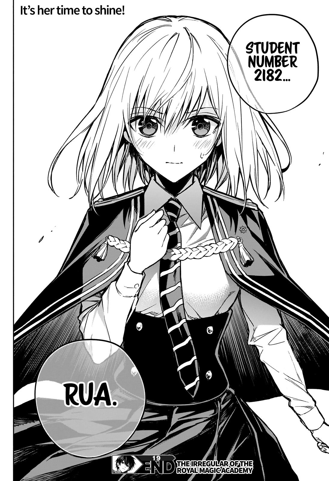 Halaman dari Ouritsu Mahou Gakuen no Saikasei ~Hinkongai Agari no Saikyou Mahoushi, Kizoku Darake no Gakuen de Musou Suru~ Chapter 19