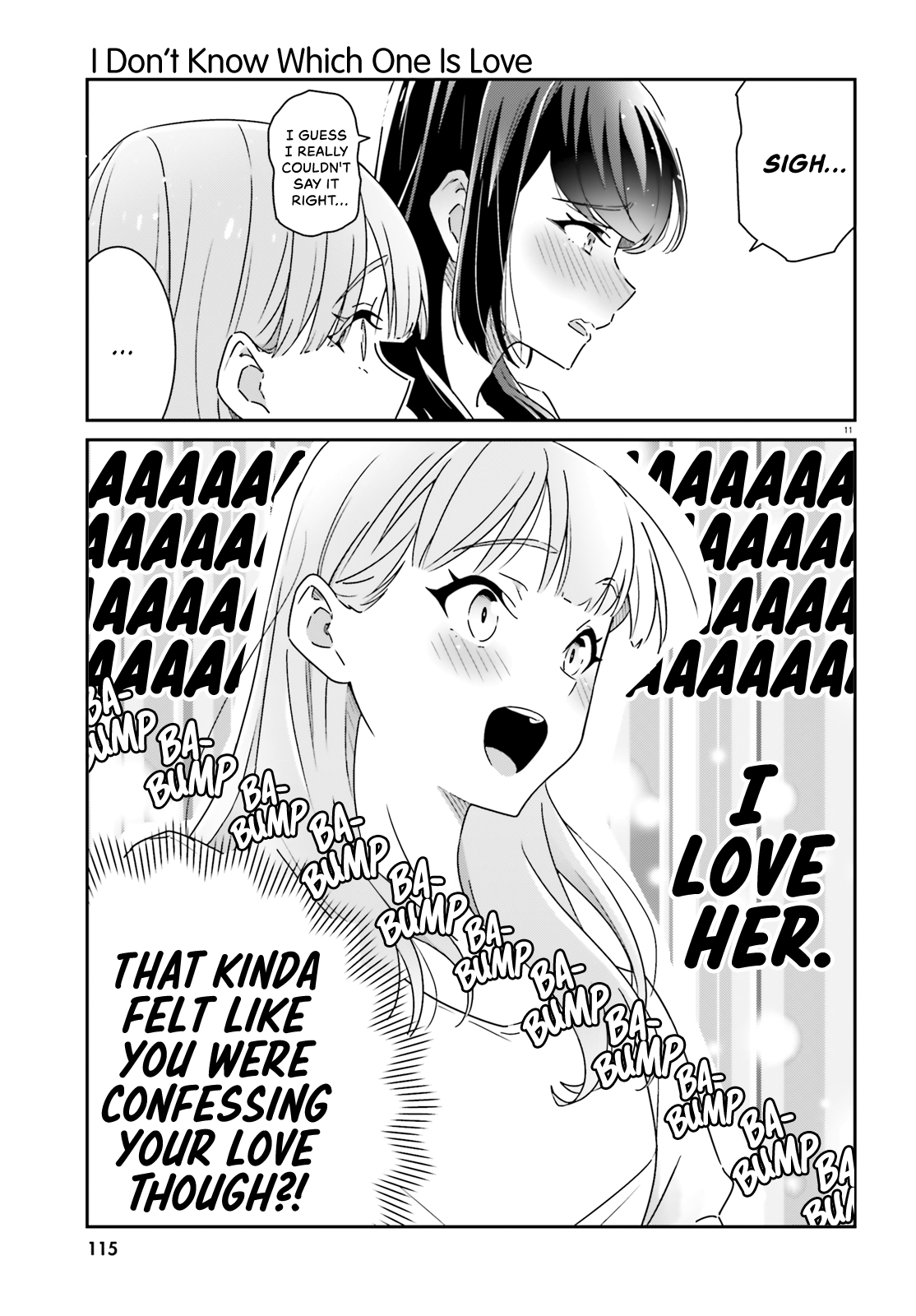 Dore ga Koi ka ga Wakaranai Chapter 13 Page 11
