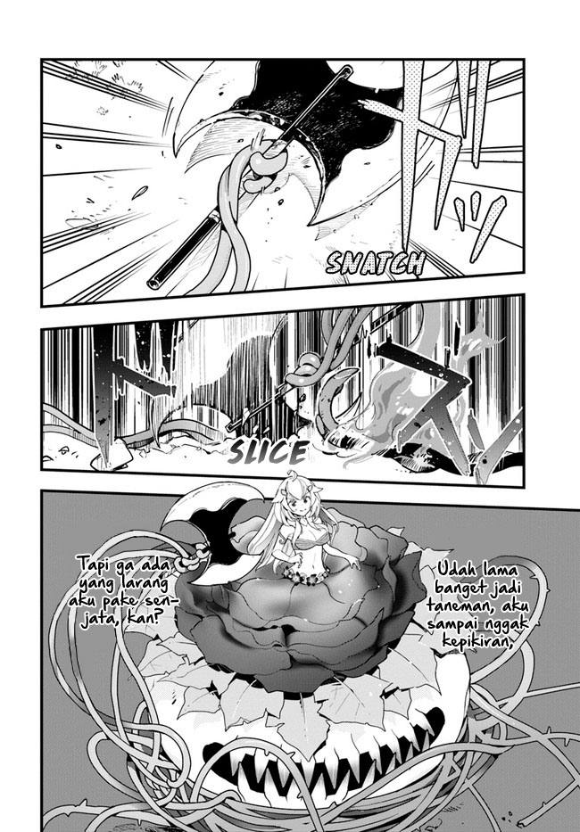 Shokubutsu Monster Musume Nikki: Seijo Datta Watashi ga Uragirareta Hate ni Alraune ni Tensei shiteshimatta node, Korekara wa Kougousei wo Shinagara Shizuka ni Shokubutsu Life wo Sugoshimasu Chapter 11 - halaman 21