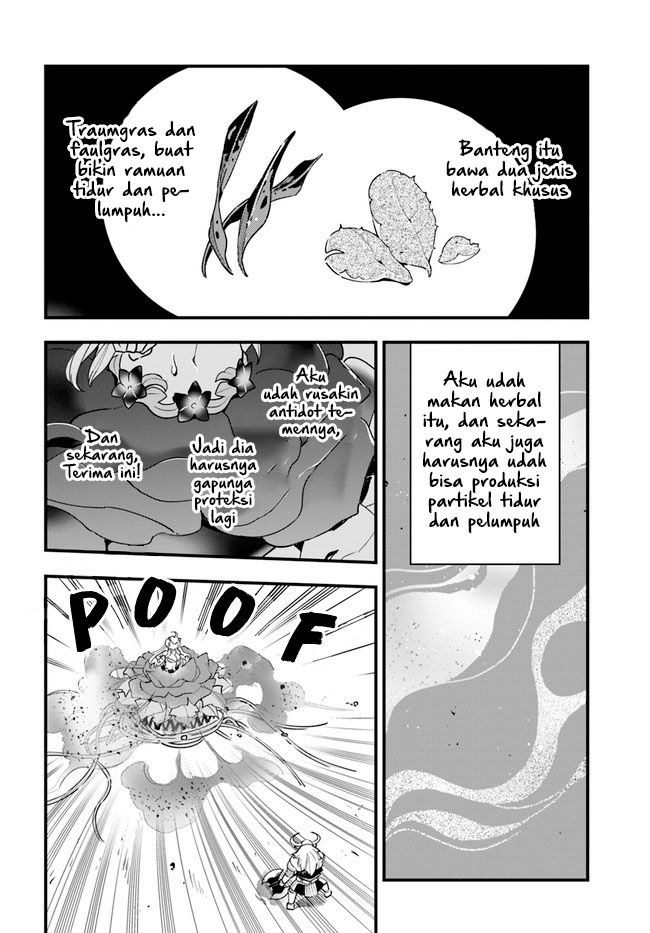 Shokubutsu Monster Musume Nikki: Seijo Datta Watashi ga Uragirareta Hate ni Alraune ni Tensei shiteshimatta node, Korekara wa Kougousei wo Shinagara Shizuka ni Shokubutsu Life wo Sugoshimasu Chapter 11 - halaman 27