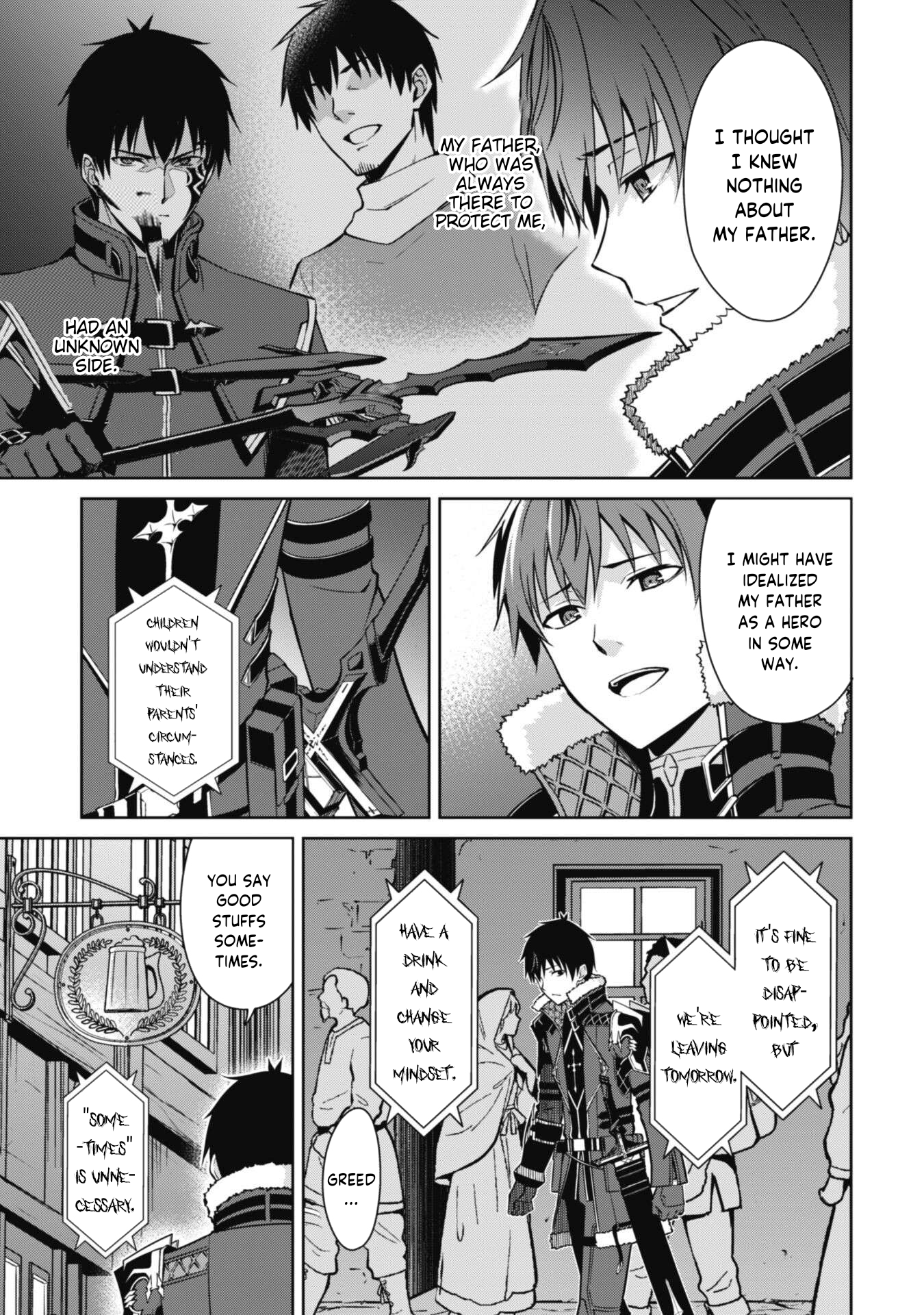 Halaman dari Boushoku no Berserk ~Ore dake Level to Iu Gainen wo Toppa suru~ Chapter 55