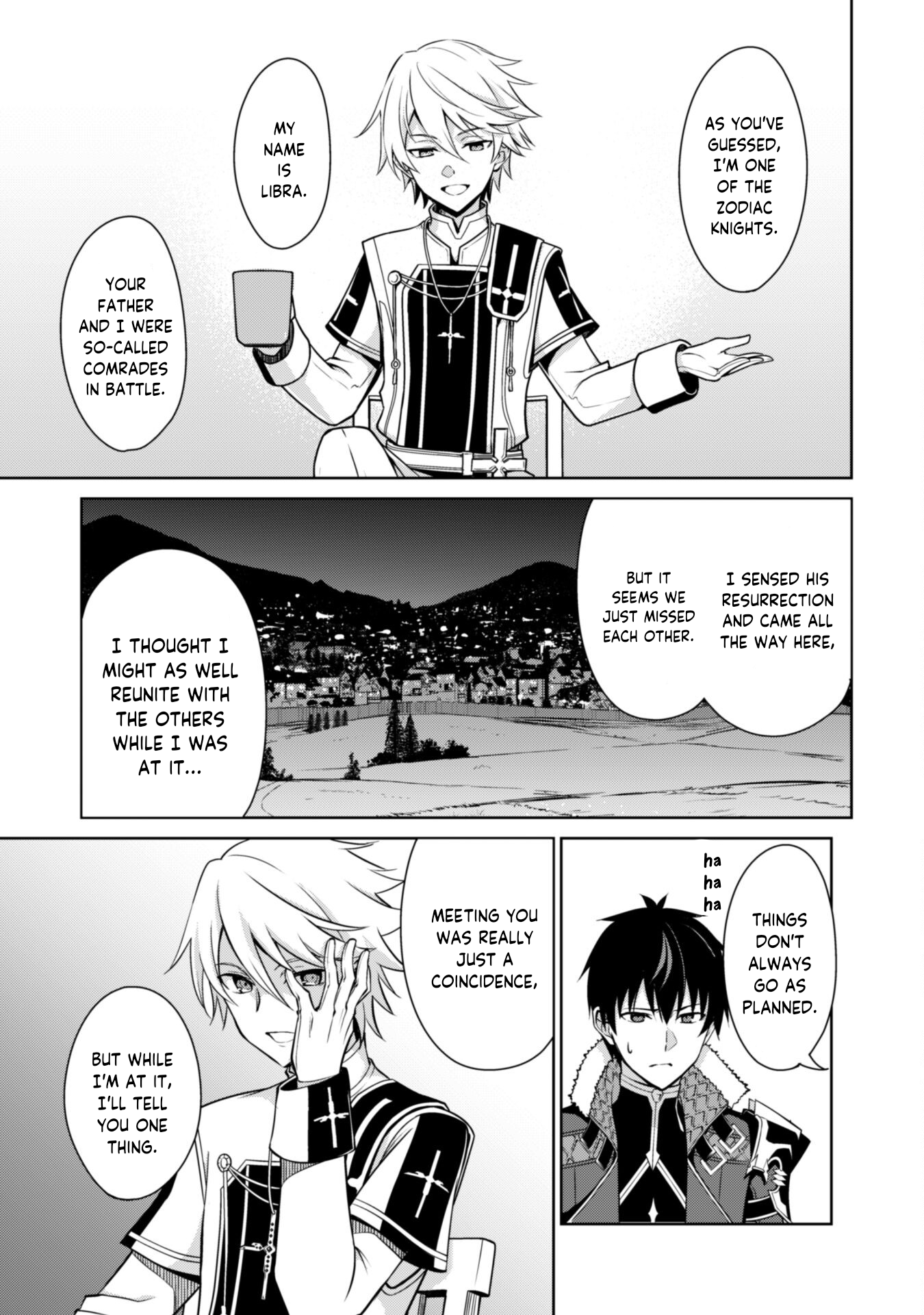 Halaman dari Boushoku no Berserk ~Ore dake Level to Iu Gainen wo Toppa suru~ Chapter 55