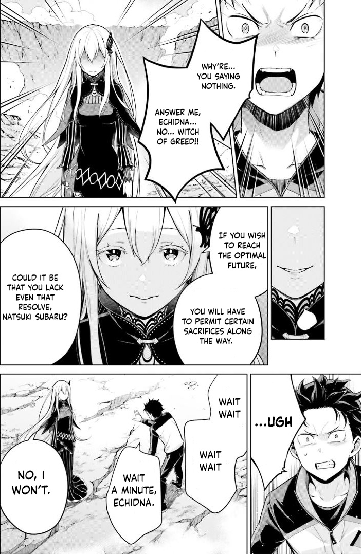 Halaman dari Re:Zero kara Hajimeru Isekai Seikatsu: Dai 4-shou—Seiiki to Gouyoku no Majo Chapter 37