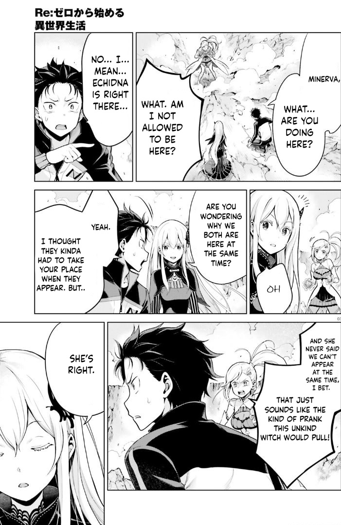 Halaman dari Re:Zero kara Hajimeru Isekai Seikatsu: Dai 4-shou—Seiiki to Gouyoku no Majo Chapter 37