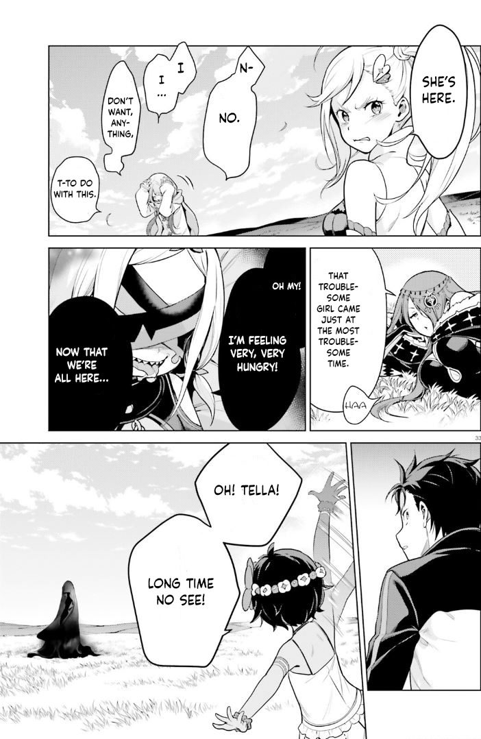 Halaman dari Re:Zero kara Hajimeru Isekai Seikatsu: Dai 4-shou—Seiiki to Gouyoku no Majo Chapter 37