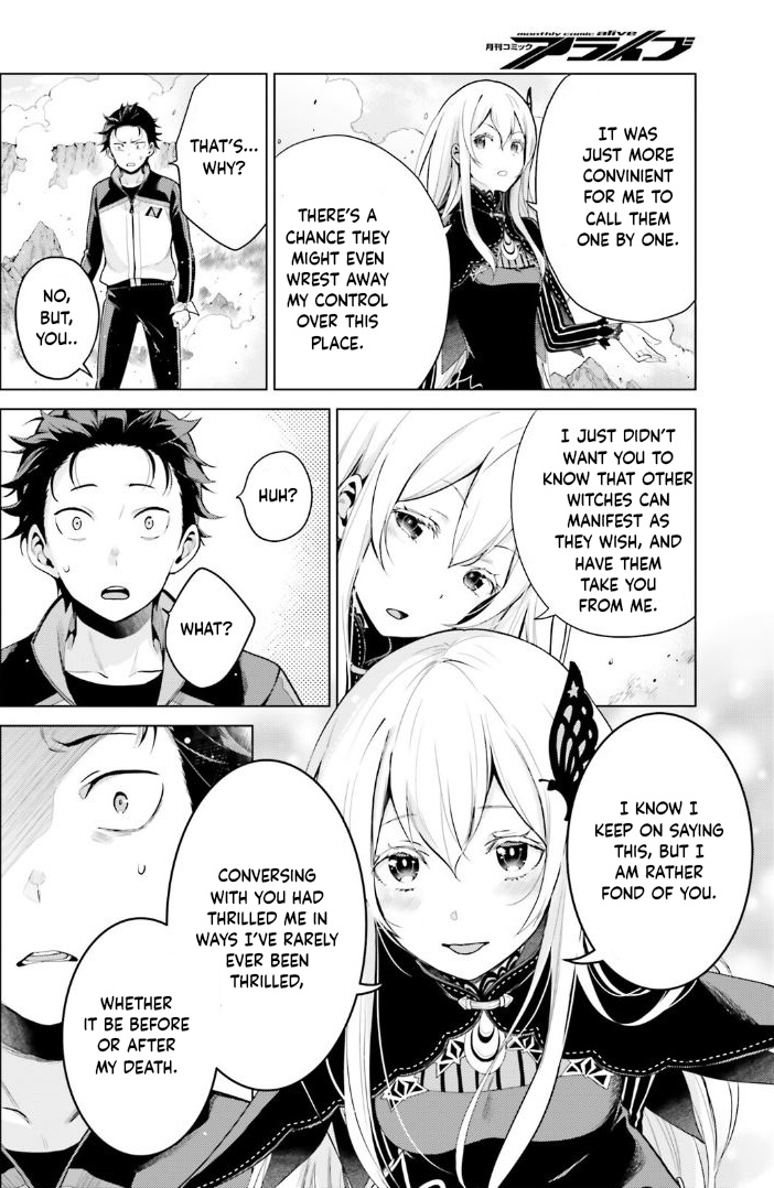 Halaman dari Re:Zero kara Hajimeru Isekai Seikatsu: Dai 4-shou—Seiiki to Gouyoku no Majo Chapter 37