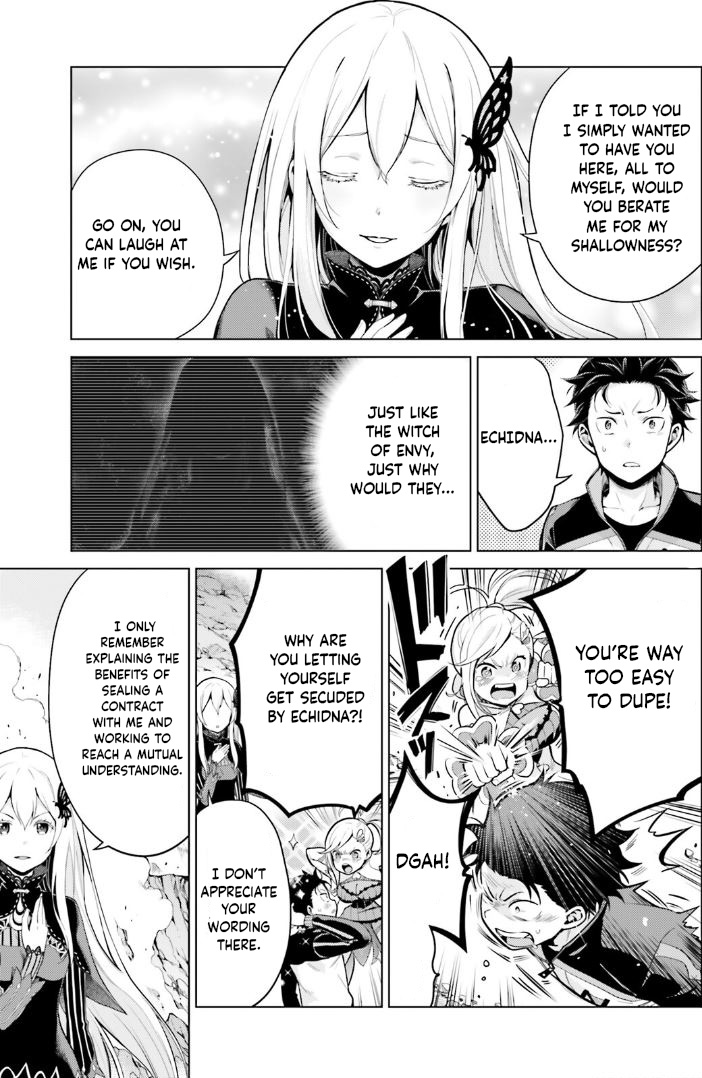 Halaman dari Re:Zero kara Hajimeru Isekai Seikatsu: Dai 4-shou—Seiiki to Gouyoku no Majo Chapter 37