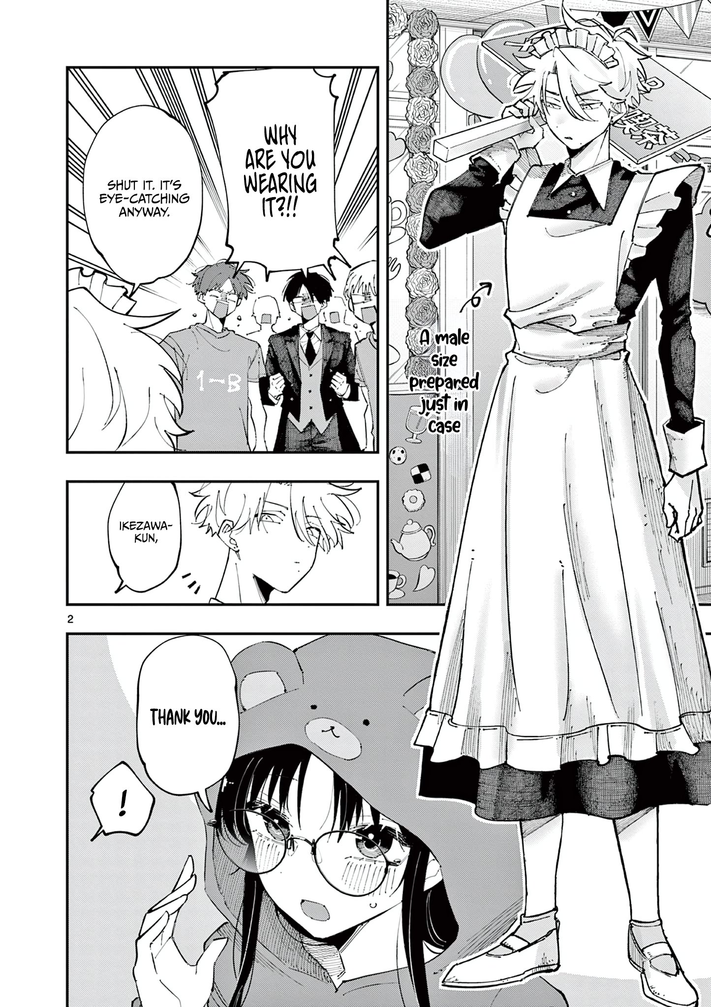 Halaman dari Tonari no Seki no Yatsu ga Souiu Me de Mitekuru Chapter 22