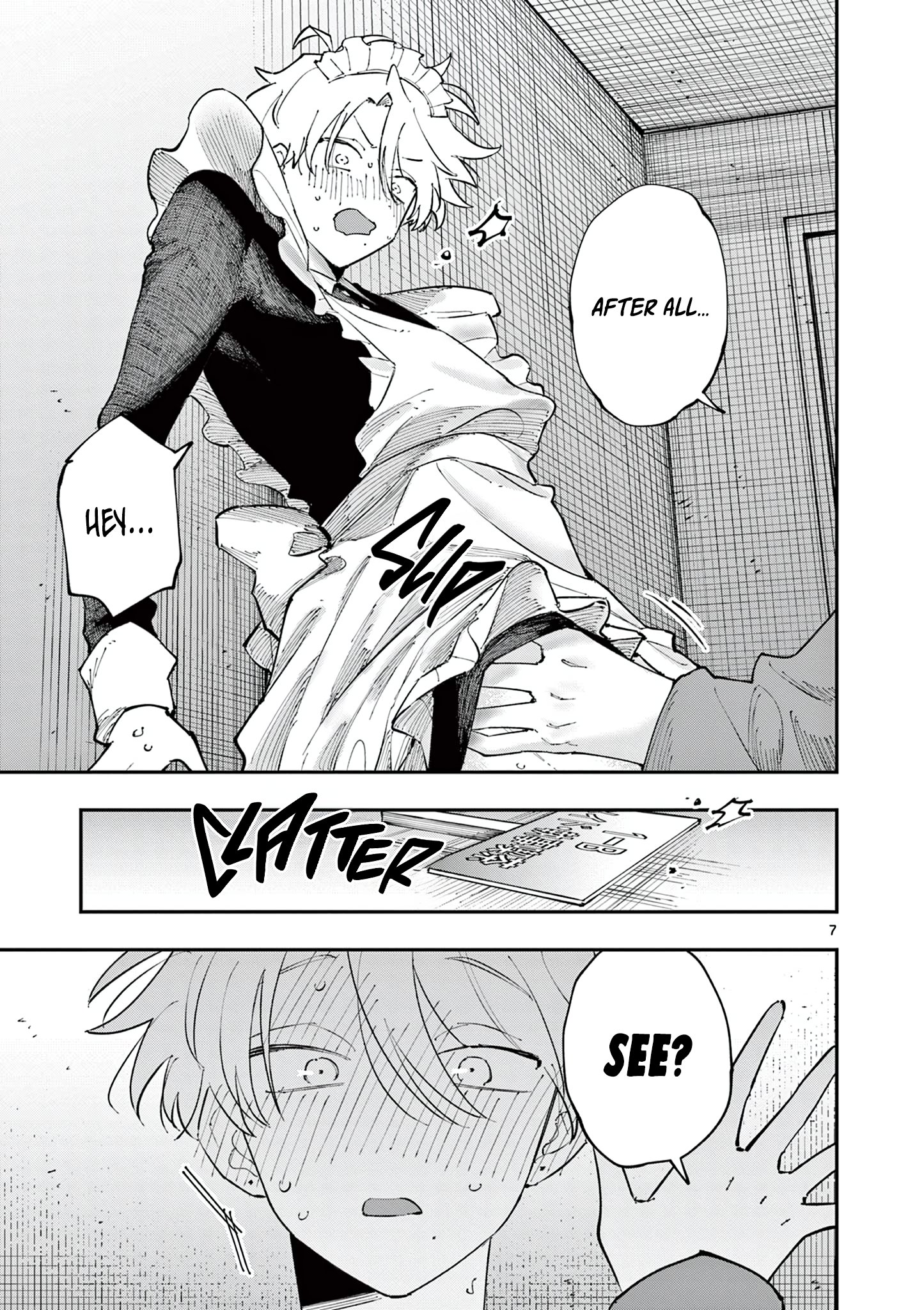 Halaman dari Tonari no Seki no Yatsu ga Souiu Me de Mitekuru Chapter 22