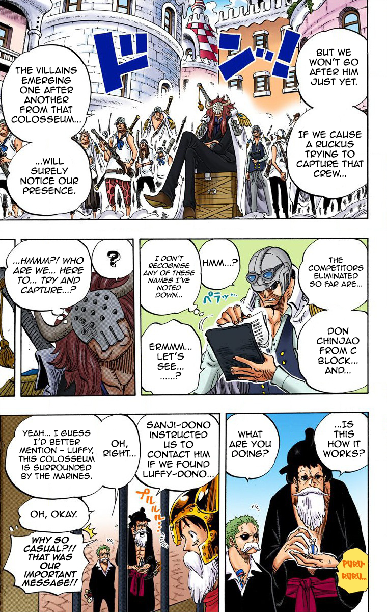 Halaman dari One Piece (Official Colored) Chapter 729