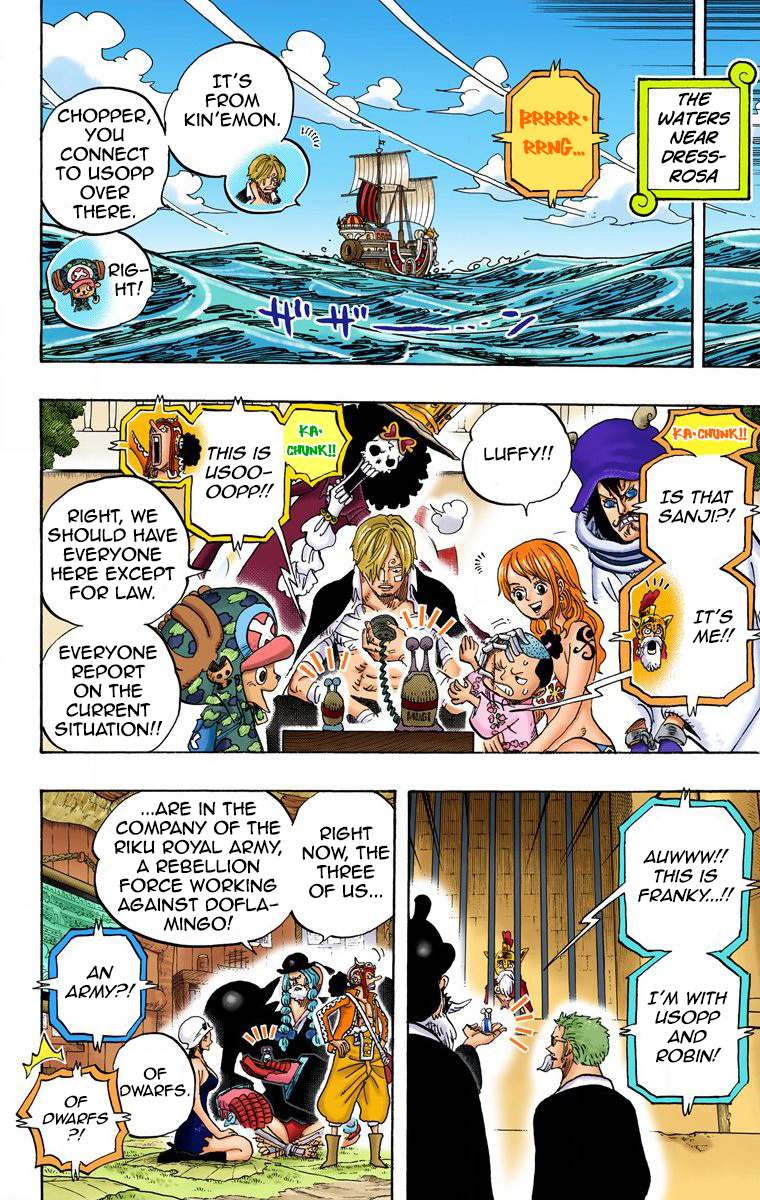 Halaman dari One Piece (Official Colored) Chapter 729