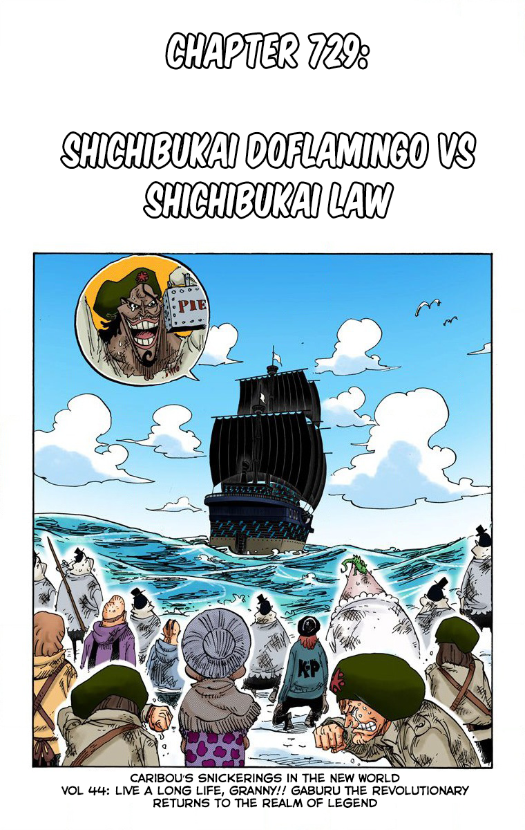 Halaman dari One Piece (Official Colored) Chapter 729