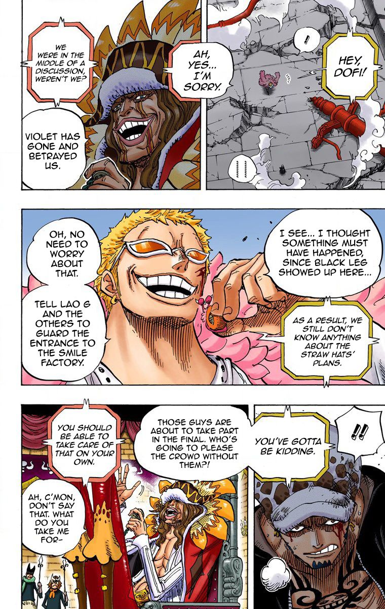 Halaman dari One Piece (Official Colored) Chapter 729