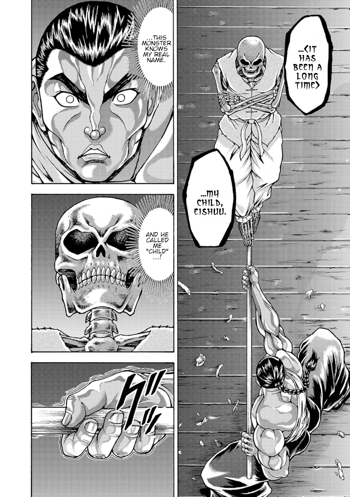 Baki Gaiden - Retsu Kaiou wa Isekai Tensei Shitemo Ikkou ni Kamawan Chapter 33 Page 8