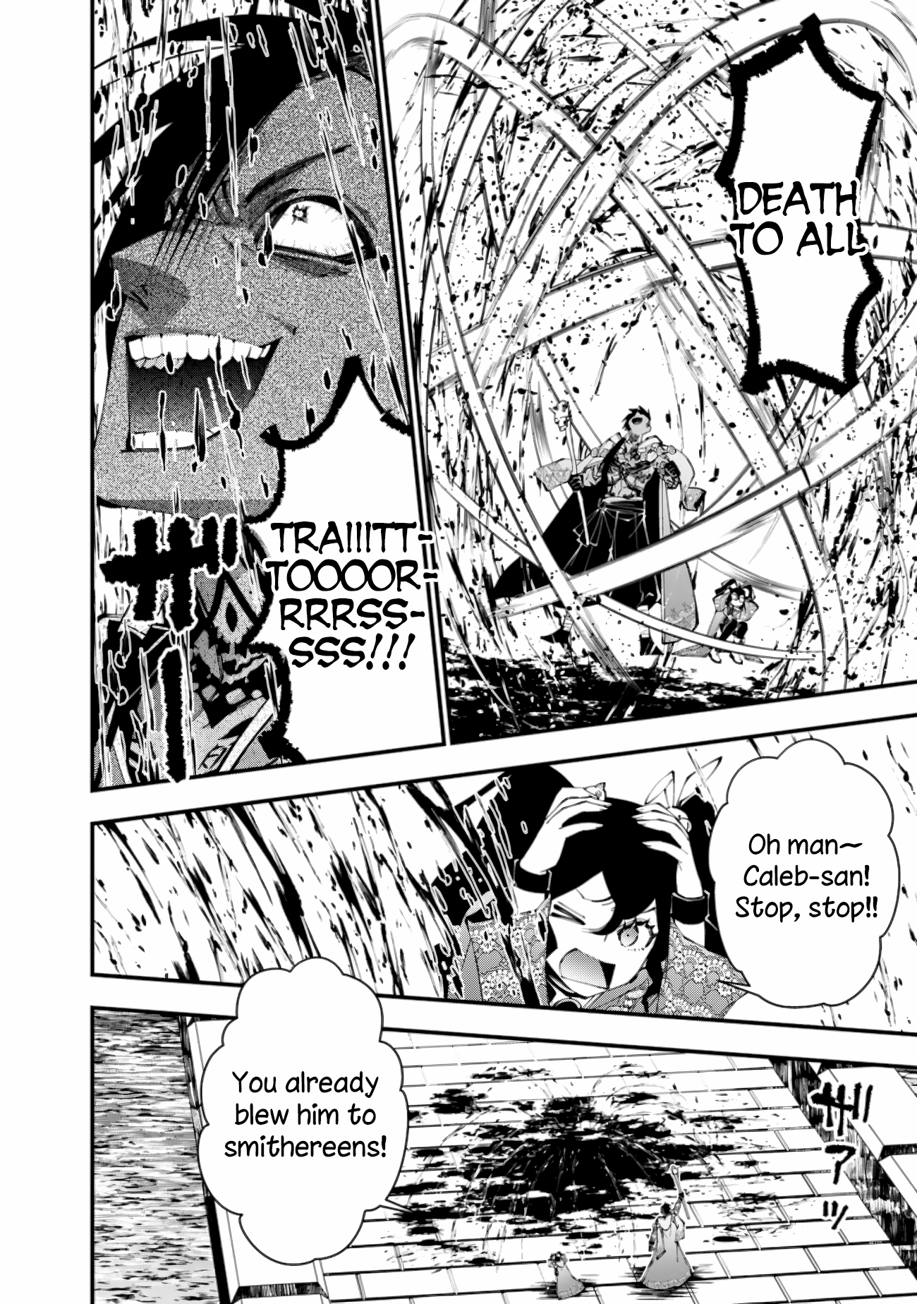 Halaman dari Fukushuu o Koinegau Saikyou Yuusha wa, Yami no Chikara de Senmetsu Musou Suru Chapter 88