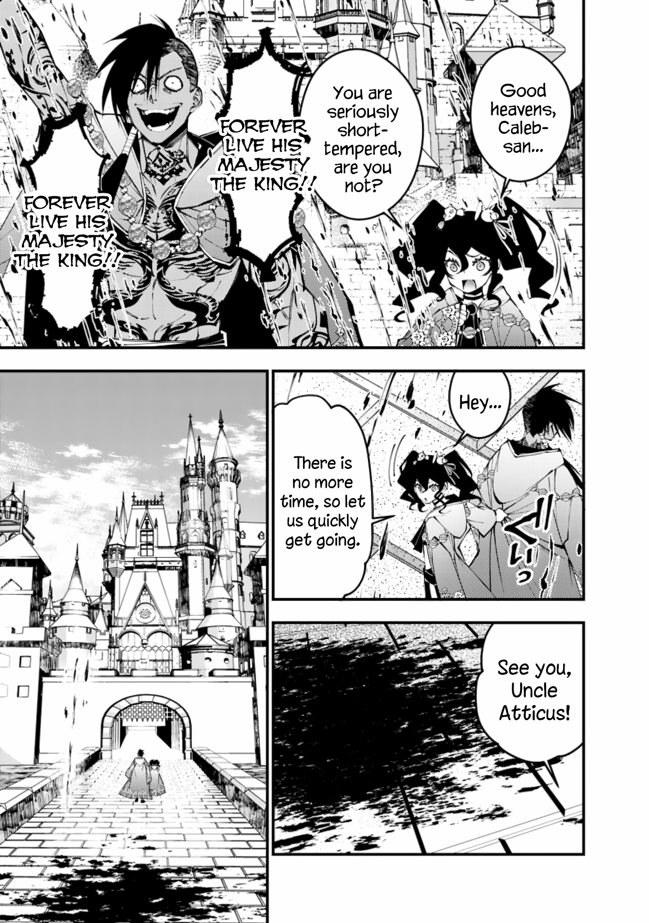 Halaman dari Fukushuu o Koinegau Saikyou Yuusha wa, Yami no Chikara de Senmetsu Musou Suru Chapter 88