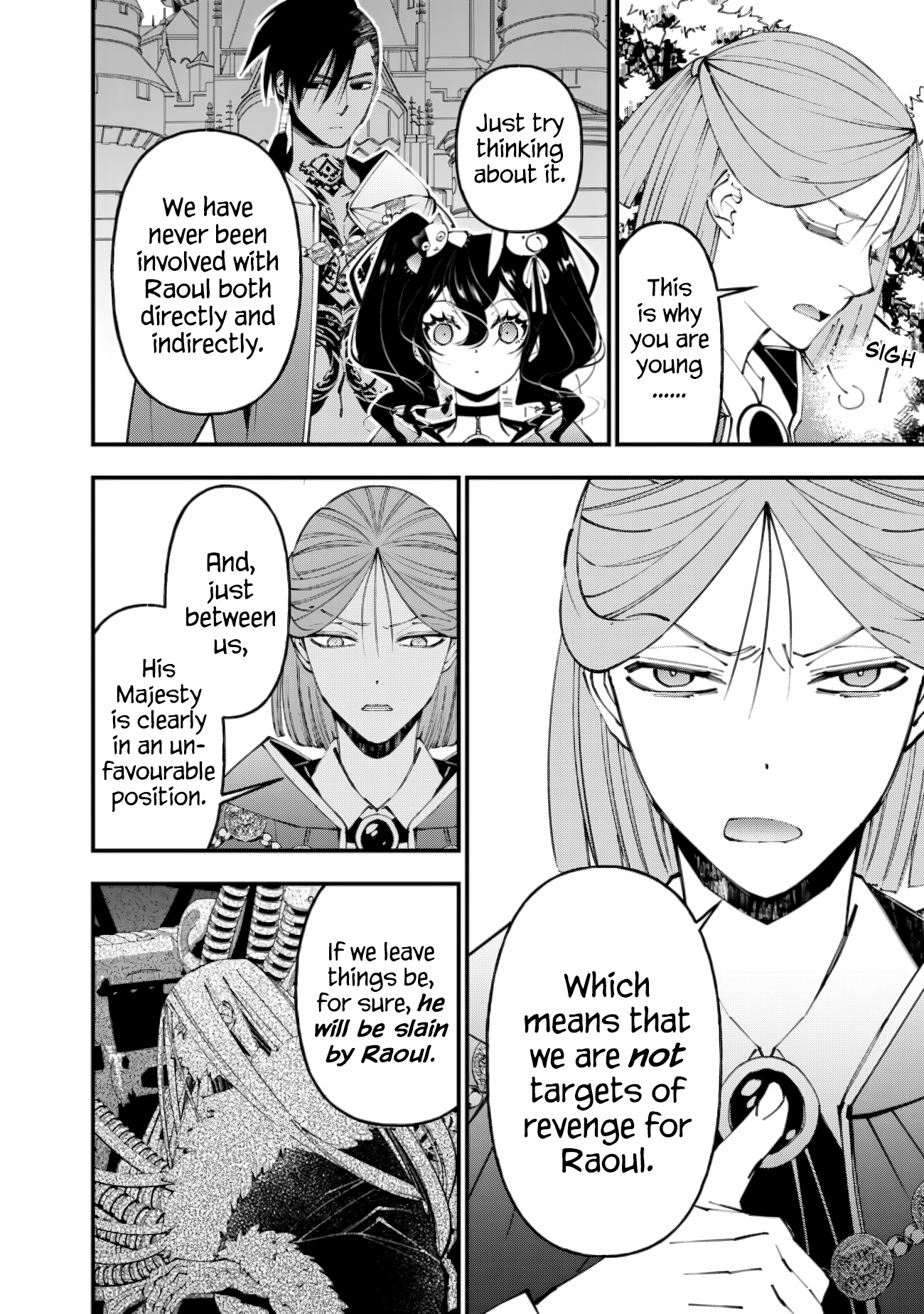 Halaman dari Fukushuu o Koinegau Saikyou Yuusha wa, Yami no Chikara de Senmetsu Musou Suru Chapter 88